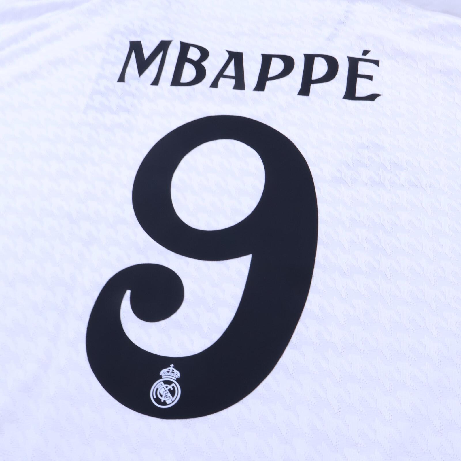 *NWT* Real Madrid Mbappé #9 2024/25 Home Shirt - Player Issue - 3XL