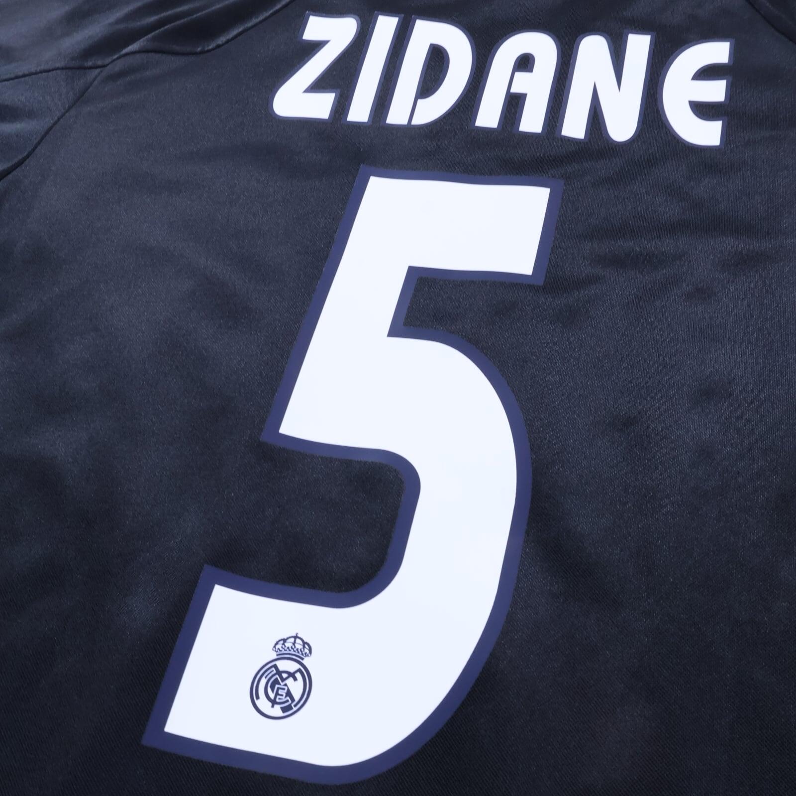 *MINT* Real Madrid Zidane #5 2004/05 Away Shirt - M