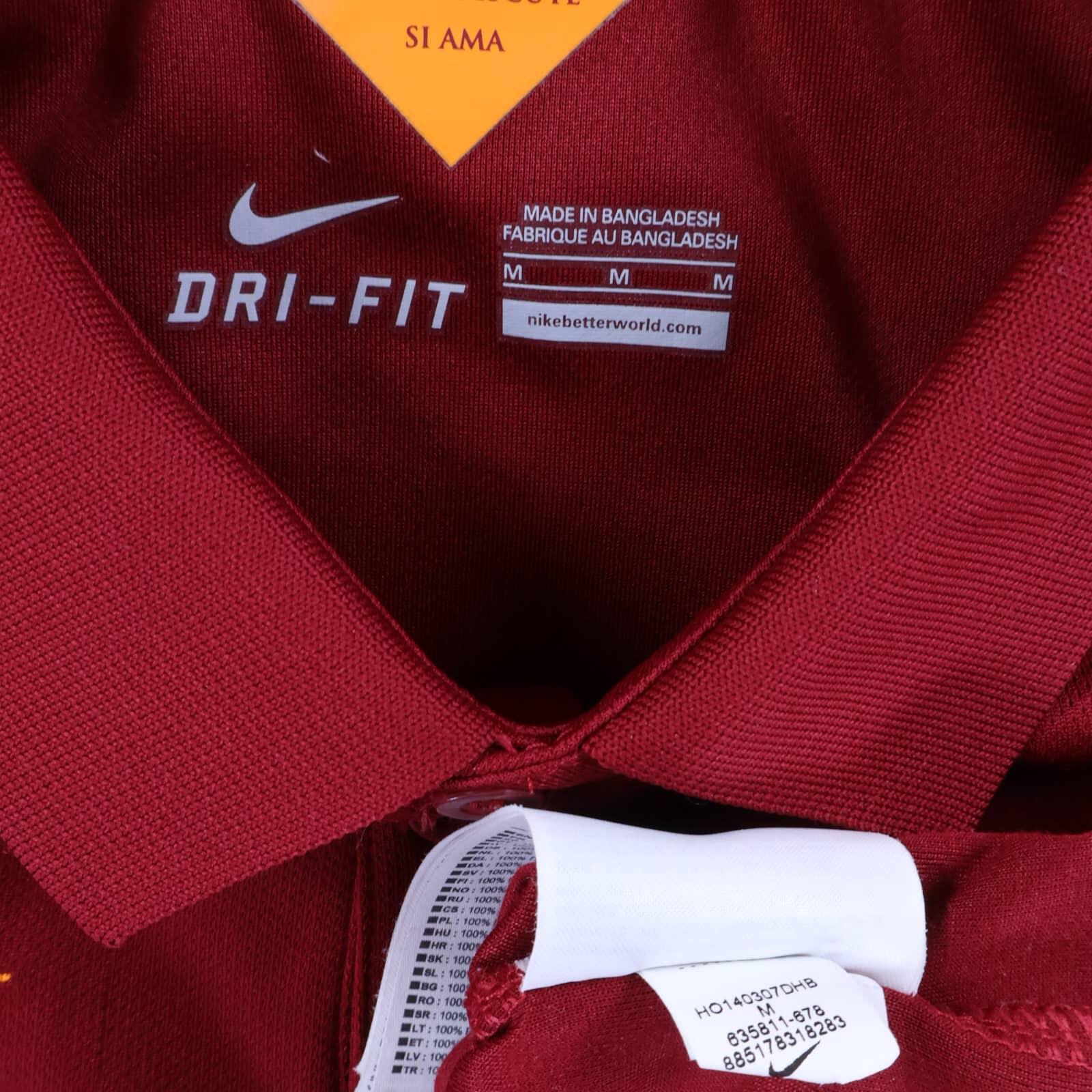 As Roma Totti #10 2014/15 Home Shirt - M