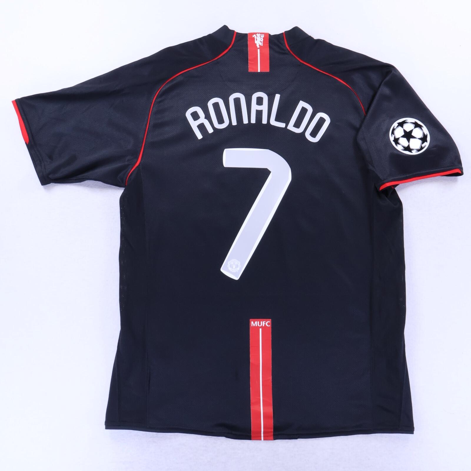 Manchester United Ronaldo #7 2007/08 Away Shirt - L