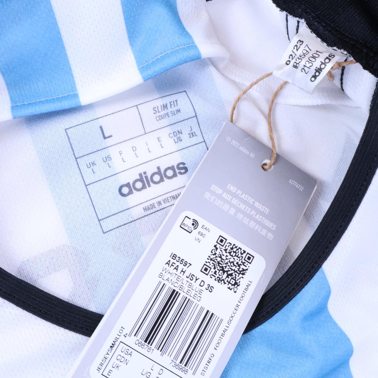 *NWT* Argentina Messi #10 2022 Home Shirt - L