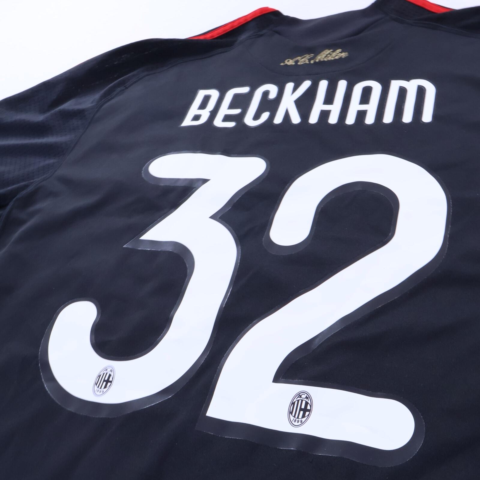 *MINT* Ac Milan Beckham #32 2008/09 Third Shirt - L