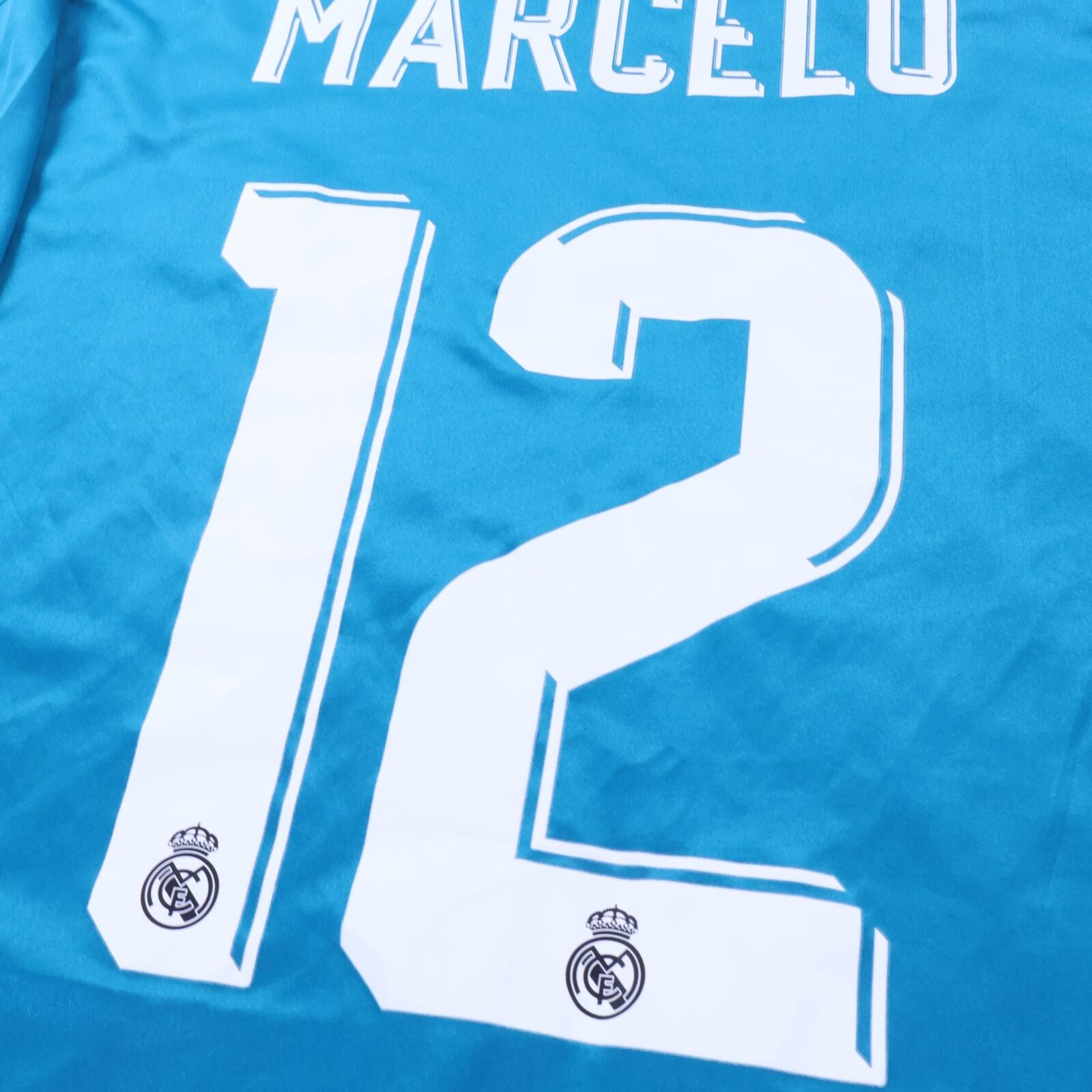 *MINT* Real Madrid Marcelo #12 2017/18 Third Shirt - M