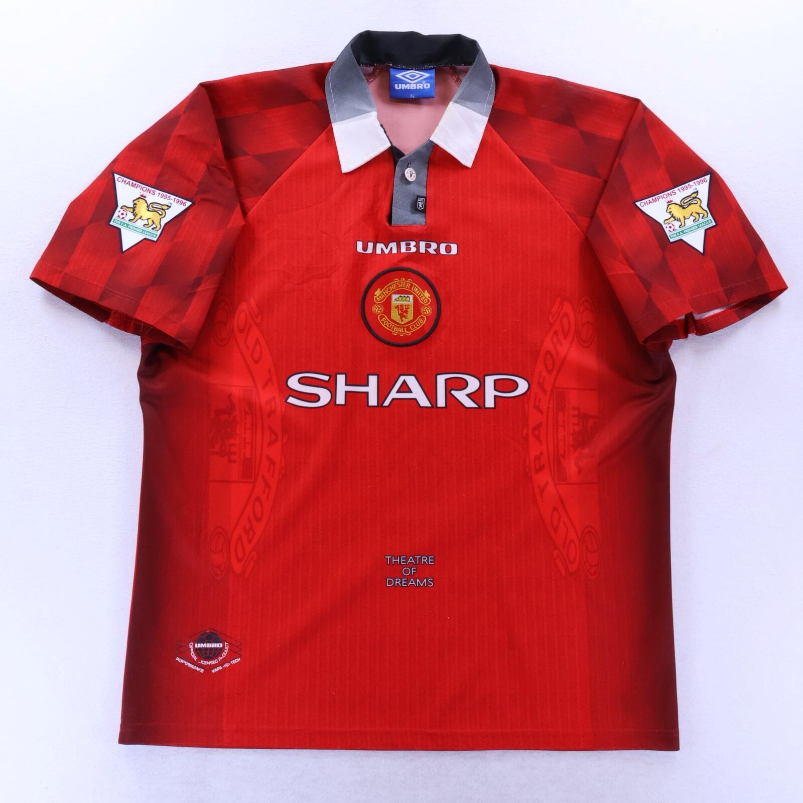 Manchester United Beckham #10 1997/98 Home Shirt - XL
