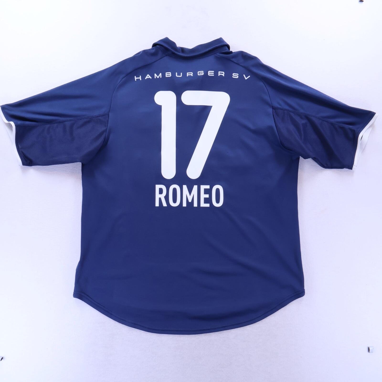 Hamburger Sv Romeo #17 2001/02 Away Shirt - XL