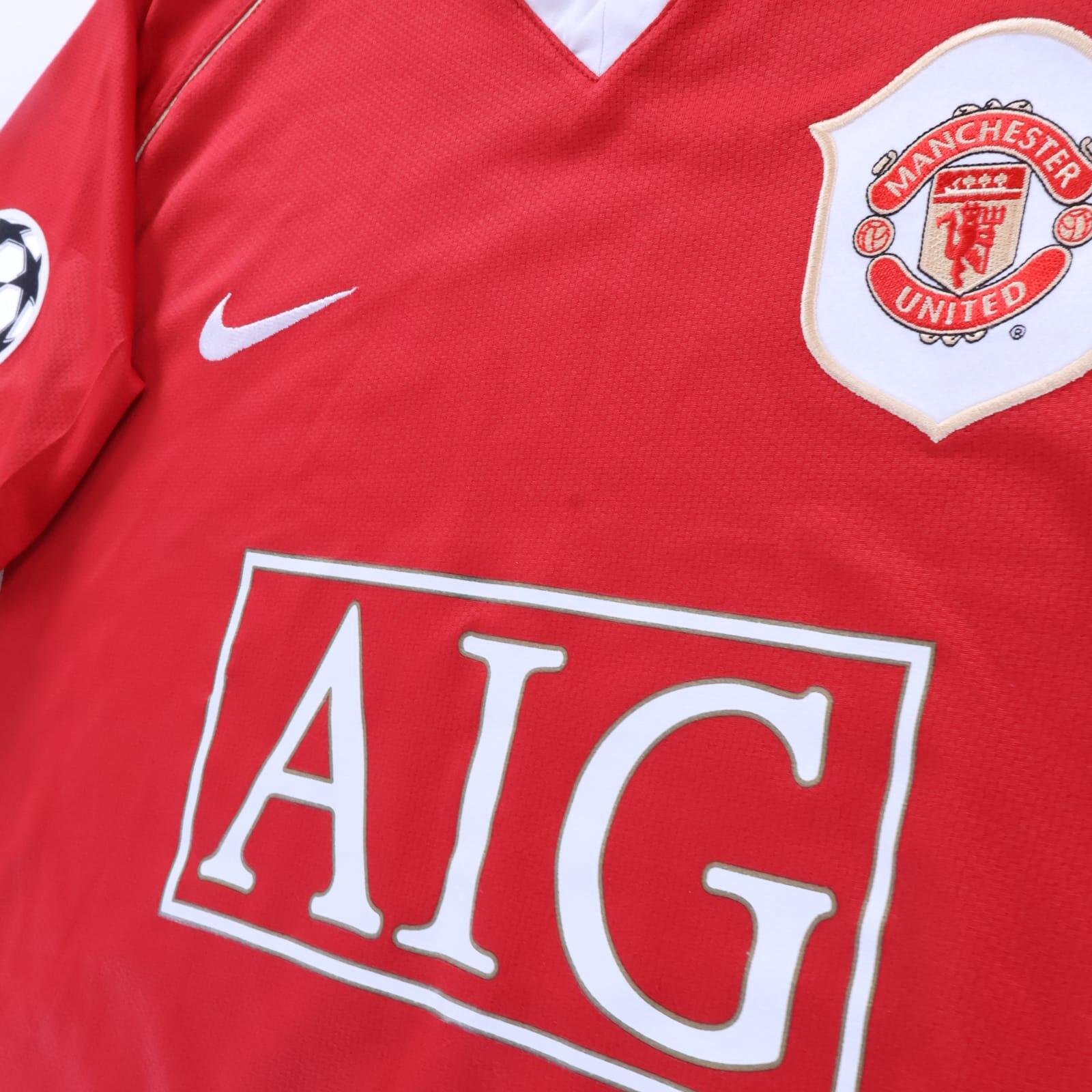 Manchester United J.S.Park #13 2006/07 Home Shirt - M