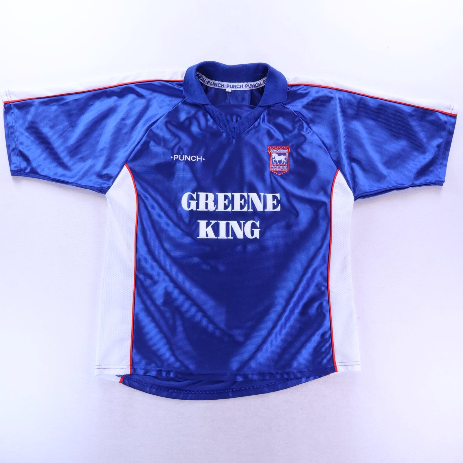 Ipswich Town 1999/01 Home Shirt - L