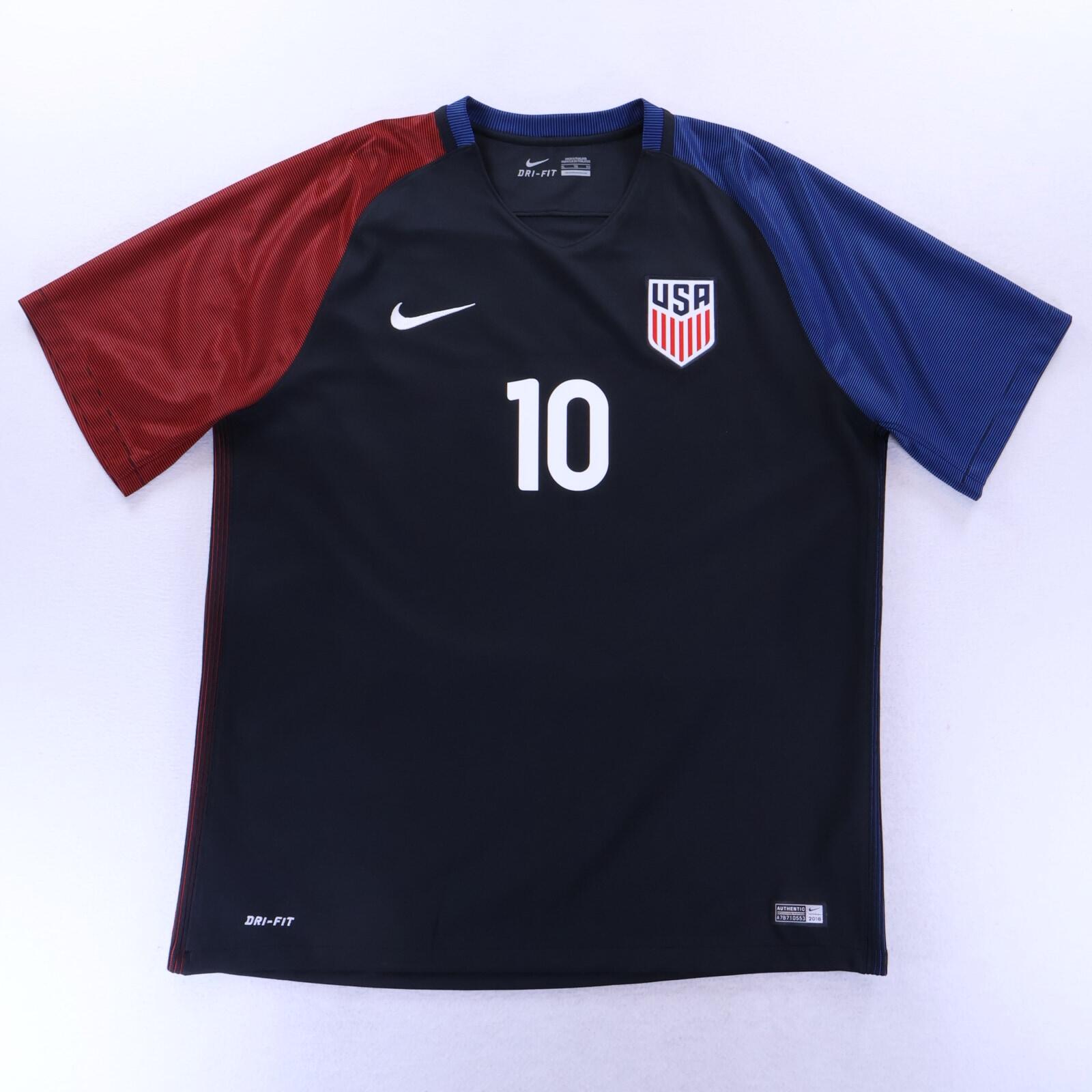 *MINT* United States Of America Pulisic #10 2016 Away Shirt - XL