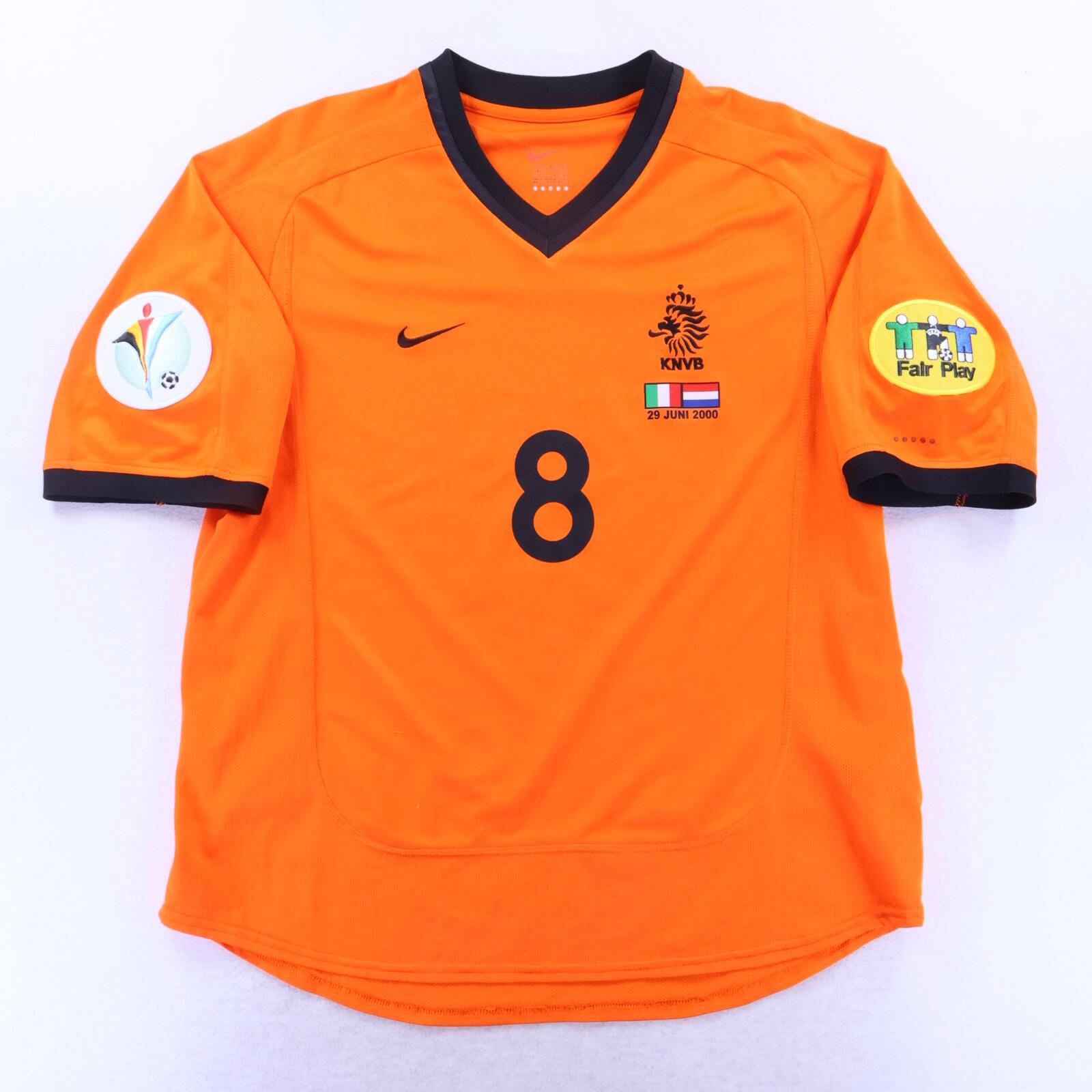 Netherlands Davids #8 2000/02 Home Shirt - L