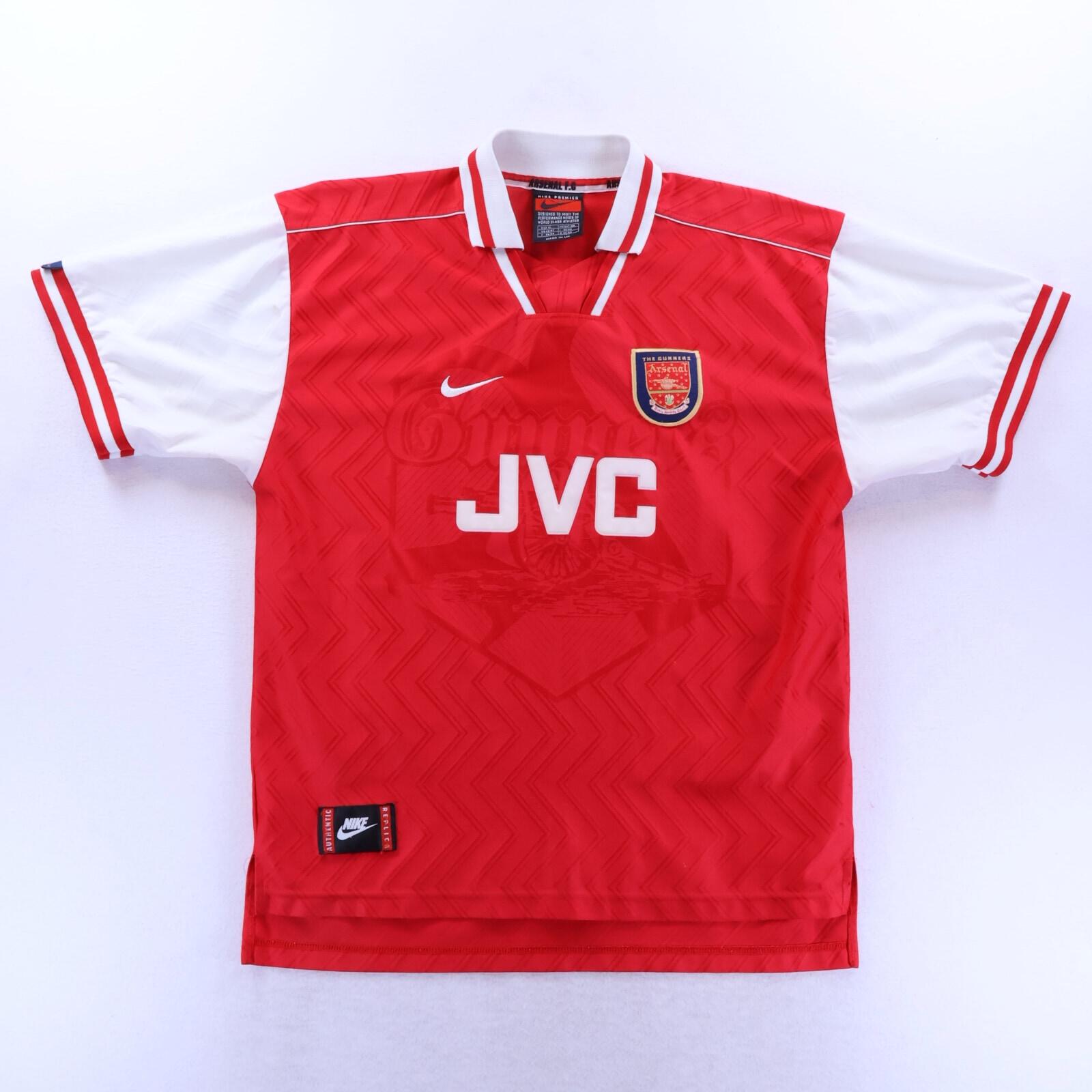 Arsenal Vieira #4 1996/98 Home Shirt - XL