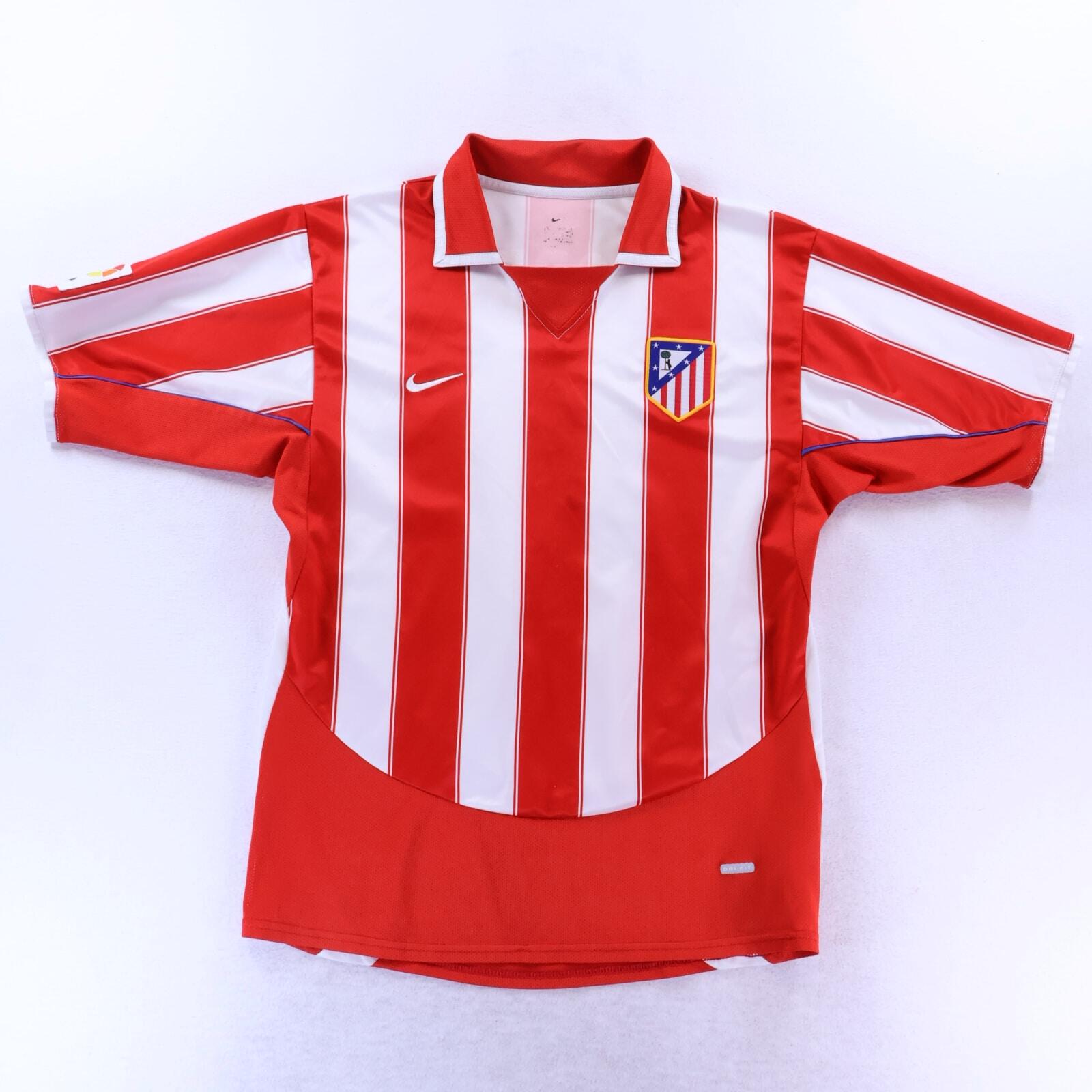 Atlético De Madrid F. Torres #9 2003/04 Home Shirt - L