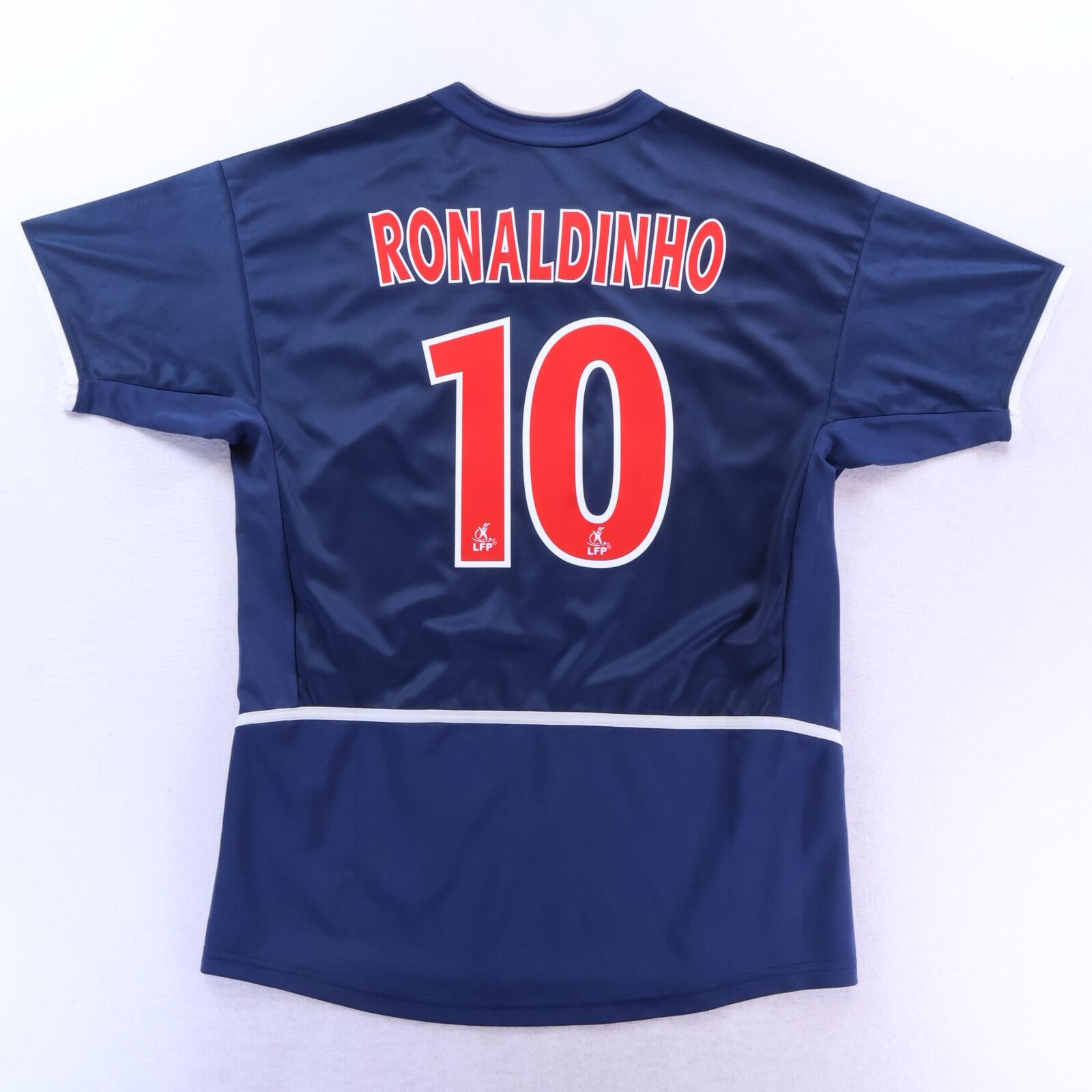 Paris Saint-Germain F.C Ronaldinho #10 2005/06 Home Shirt - M