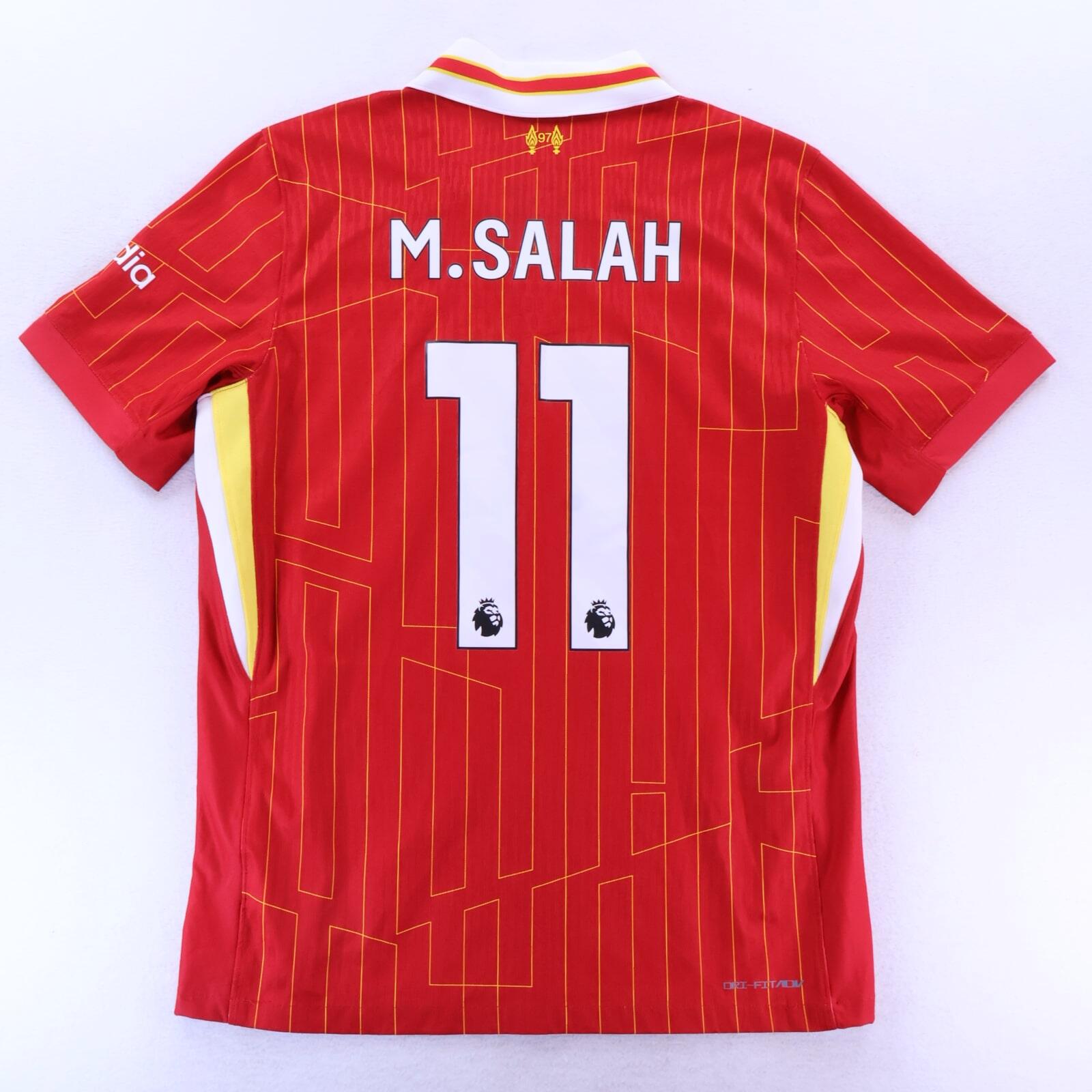 Liverpool F.C M. Salah #11 2024/25 Home Shirt - Player Issue - L
