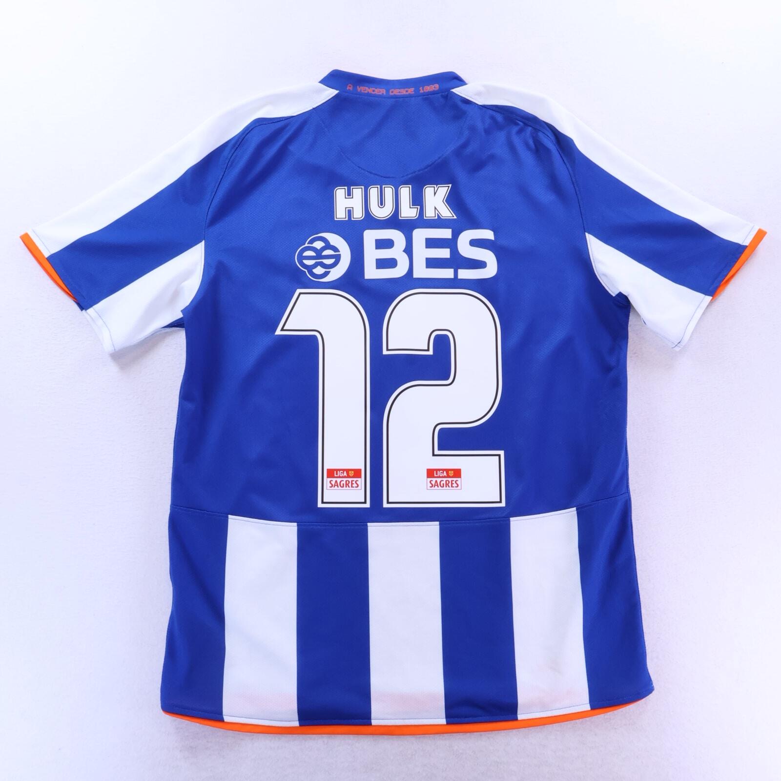 Fc Porto Hulk #12 2008/09 Home Shirt - M