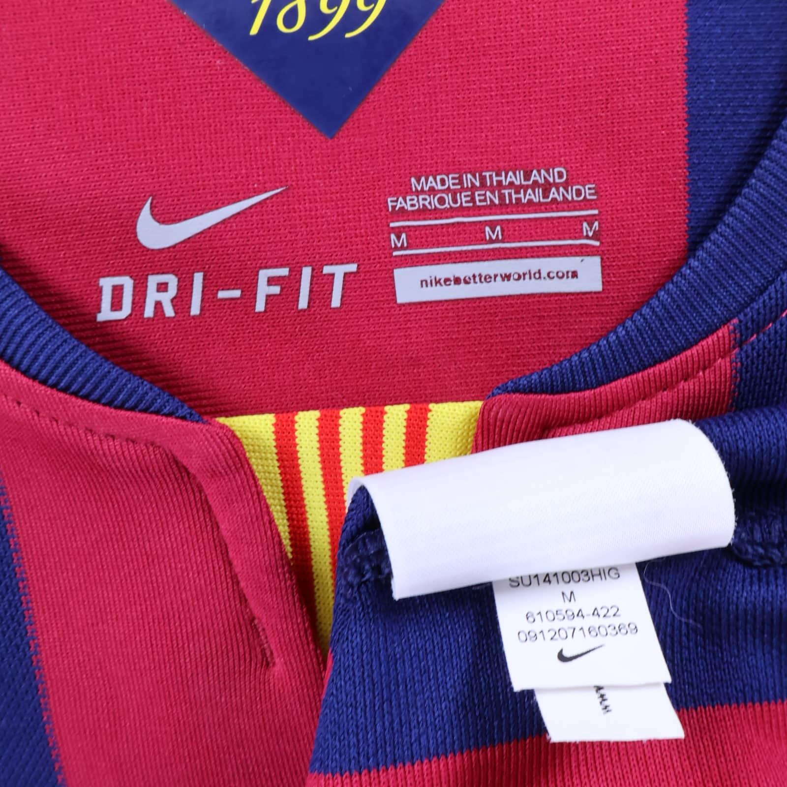 Barcelona Neymar Jr #11 2014/15 Home Shirt - M