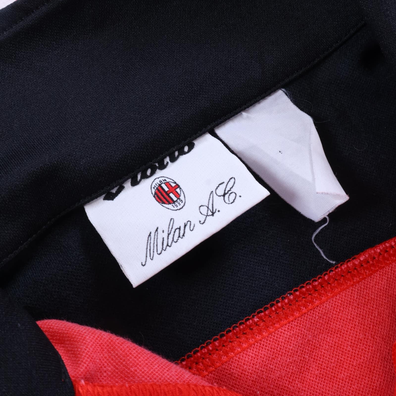 Ac Milan 1994/95 1/4 Zip Drill Top - M/L