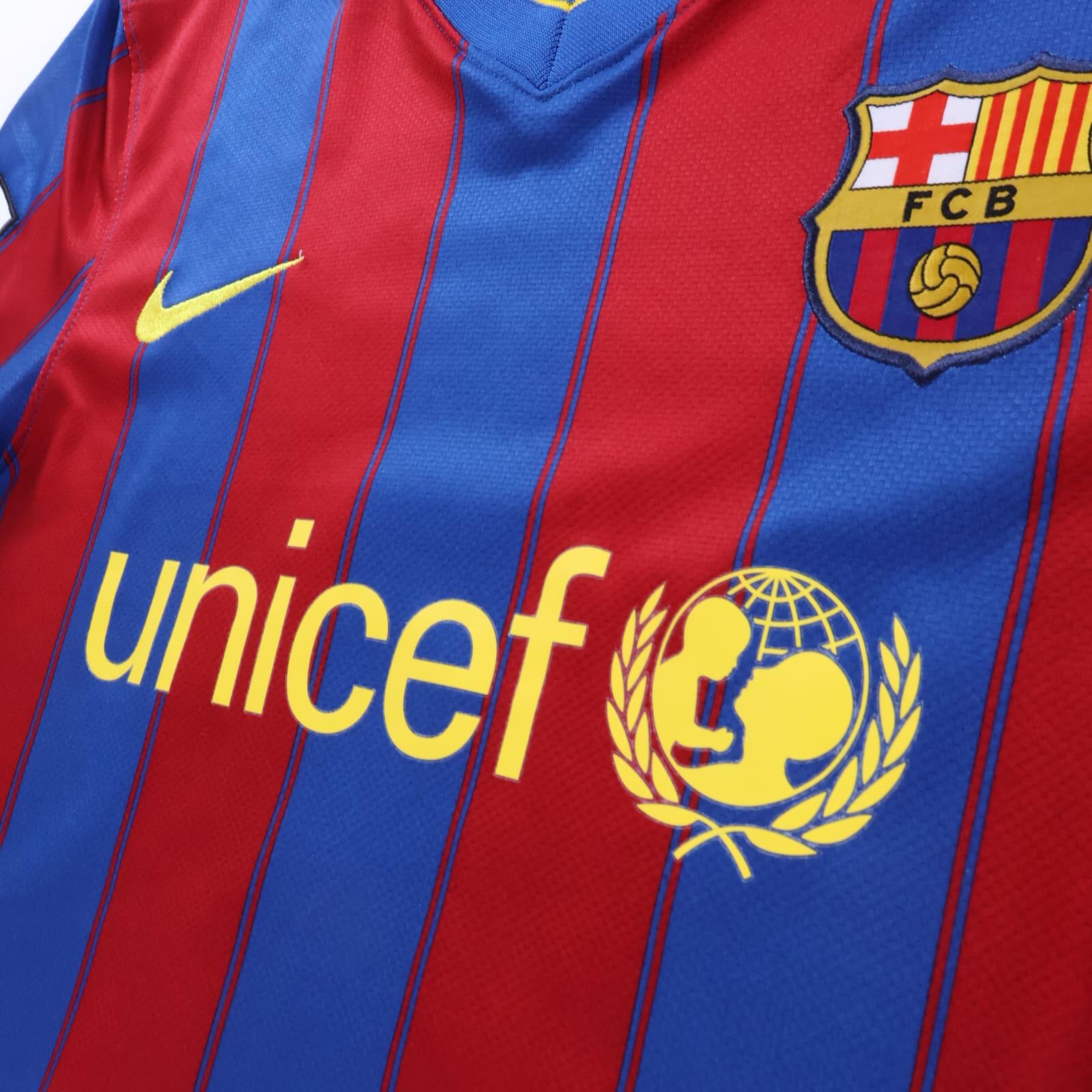 *MINT* Barcelona A. Iniesta #8 2009/10 Home Shirt - M