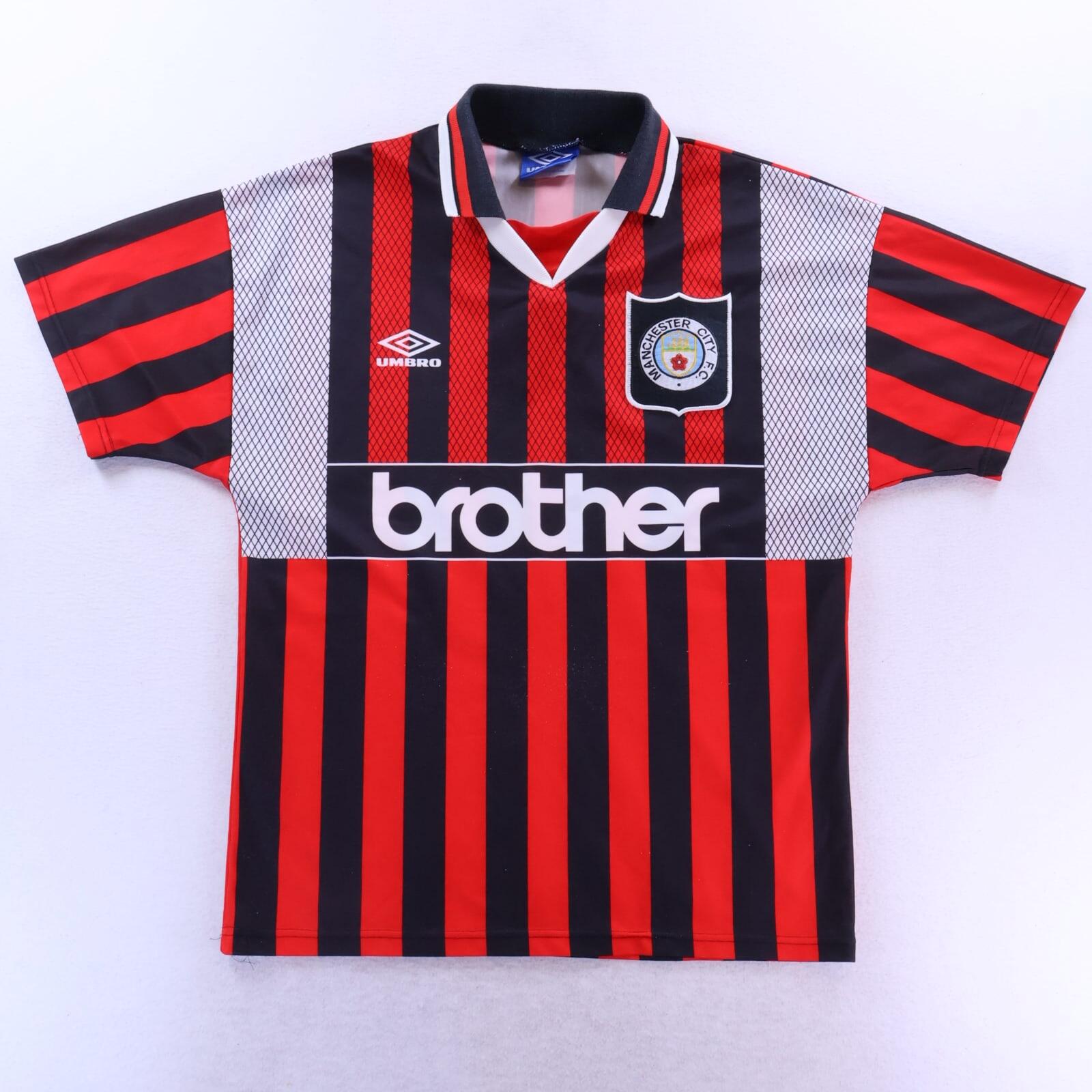 Manchester City 1994/96 Away Shirt - M