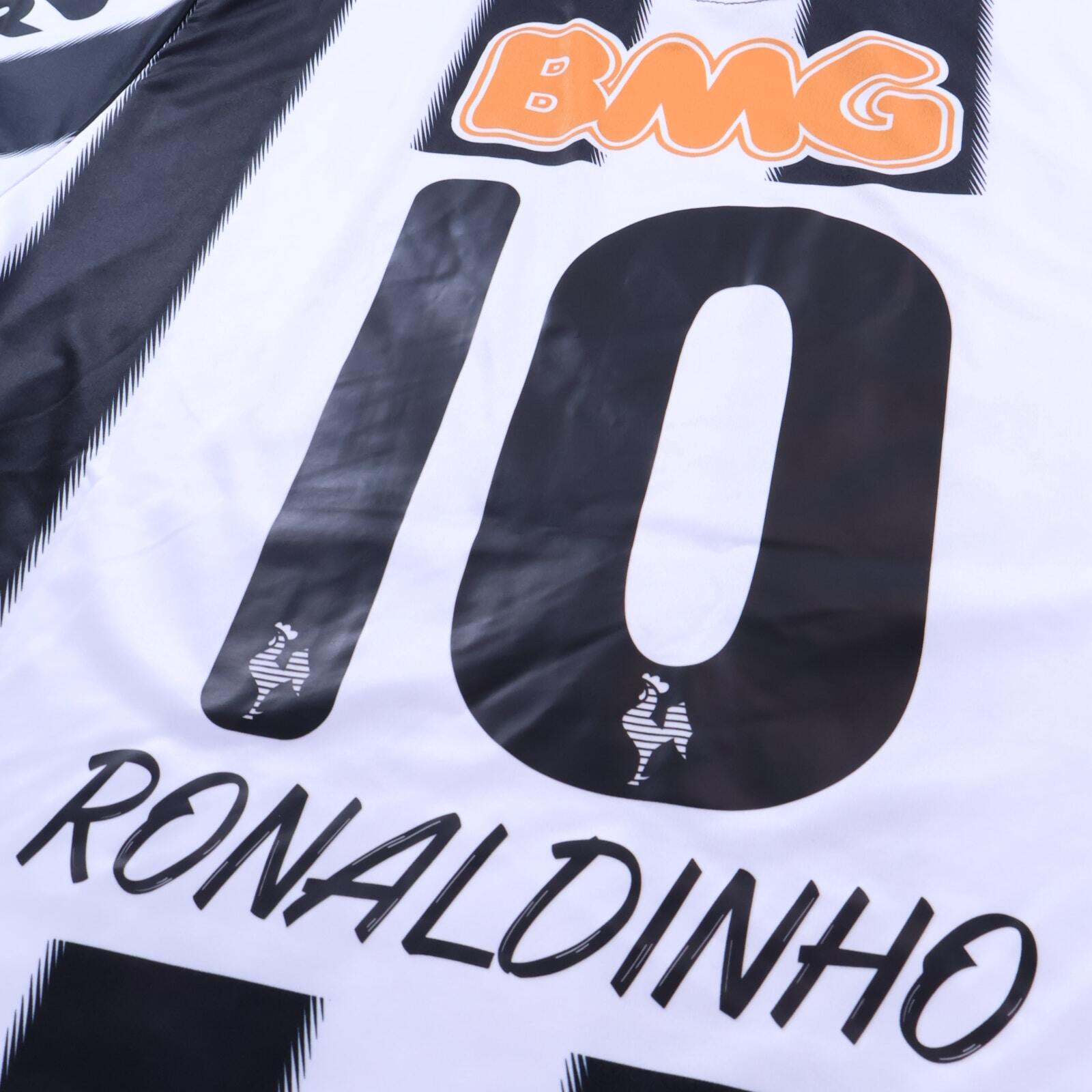 *MINT* Atlético Mineiro Ronaldinho #10 2013 Home Shirt - XL