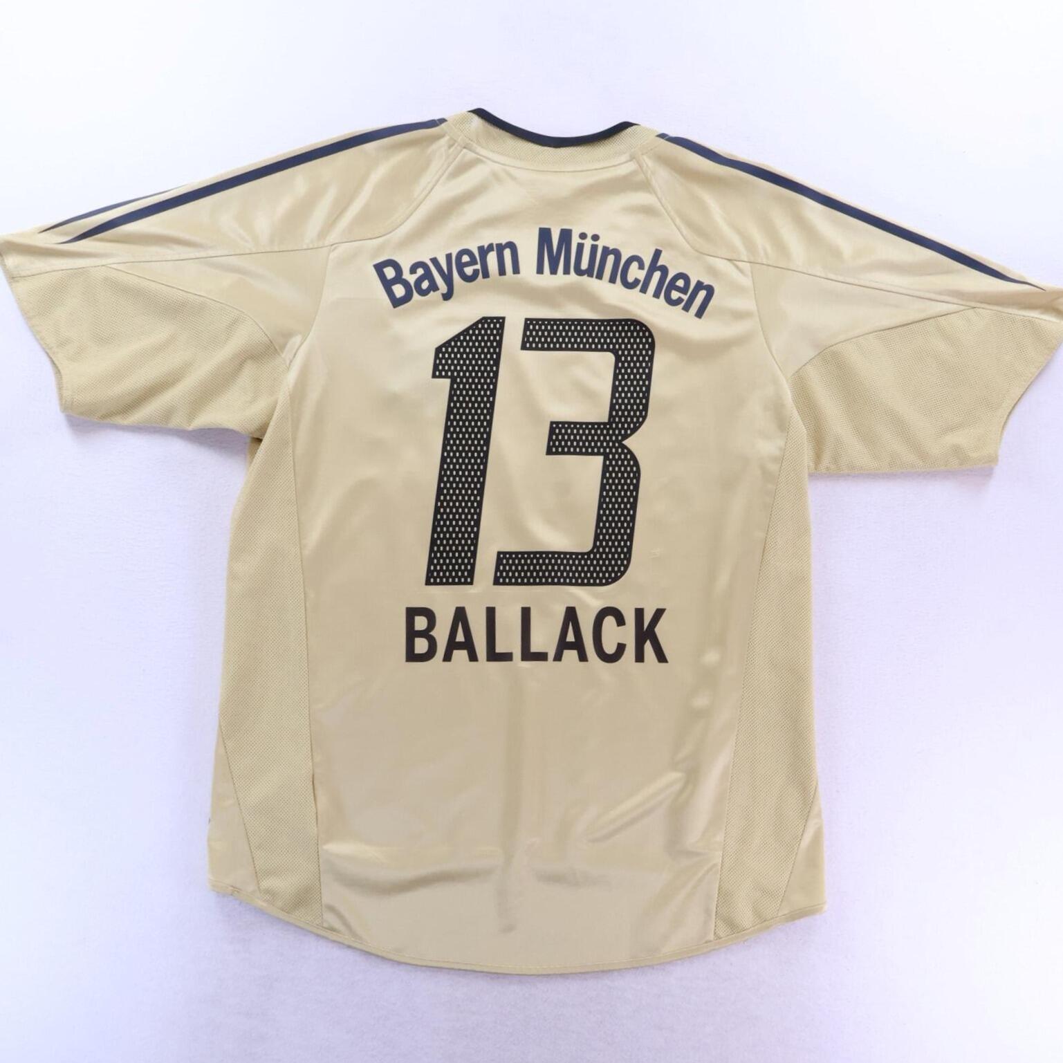 Bayern Munich Ballack #13 2004/05 Away Shirt - L
