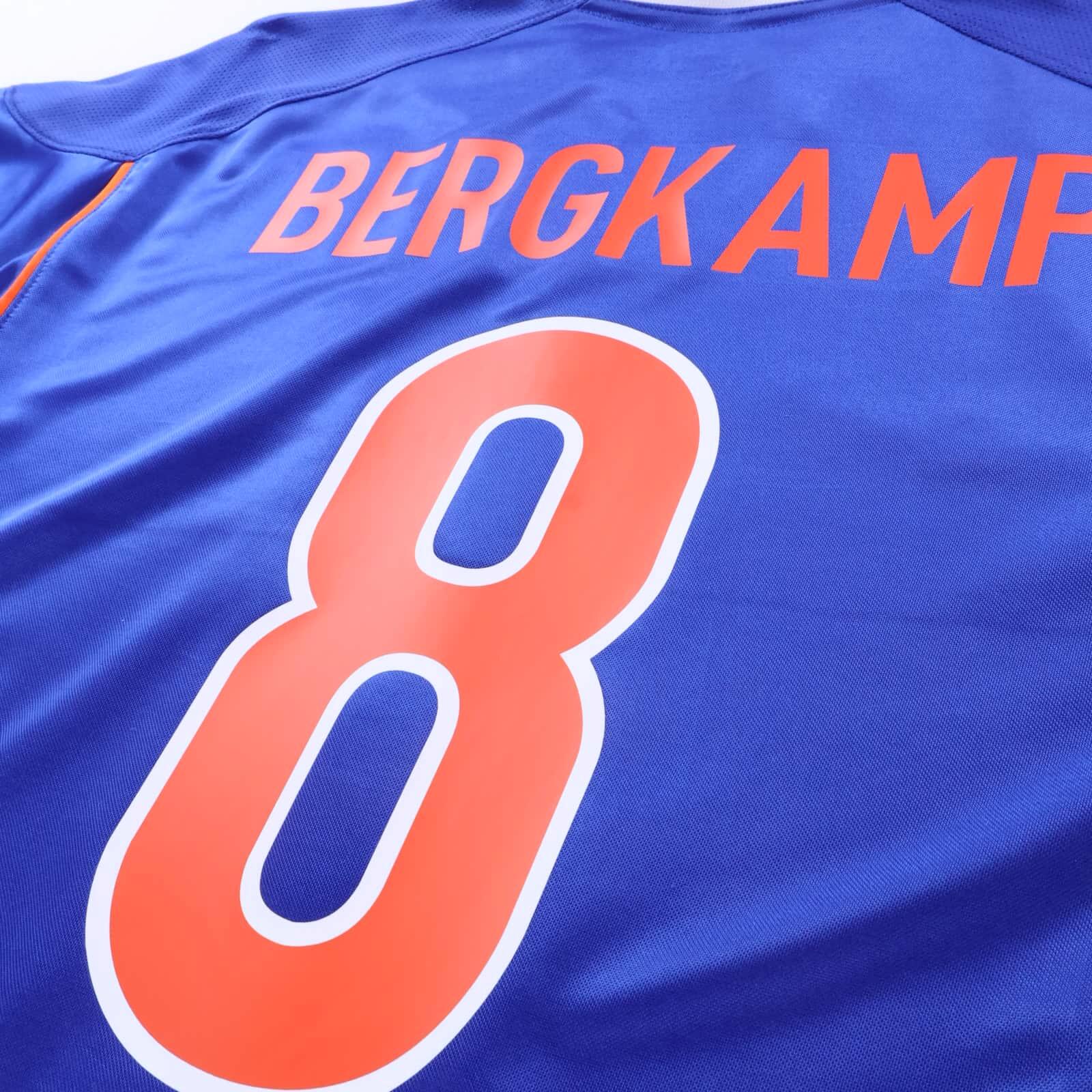 *MINT* Netherlands Bergkamp #8 1998/00 Away Shirt - M
