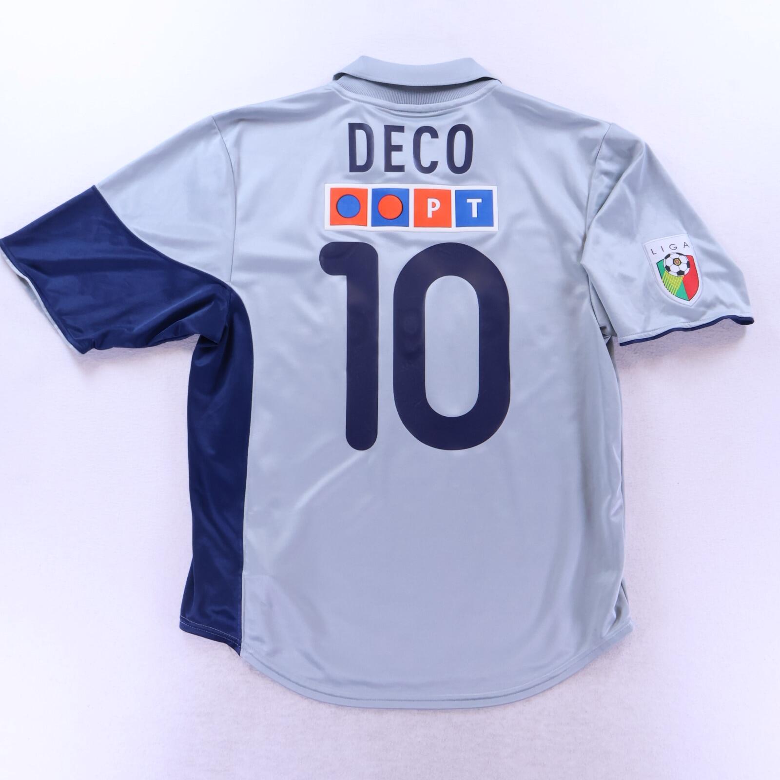 Fc Porto Deco #10 2001/02 Away Shirt - M