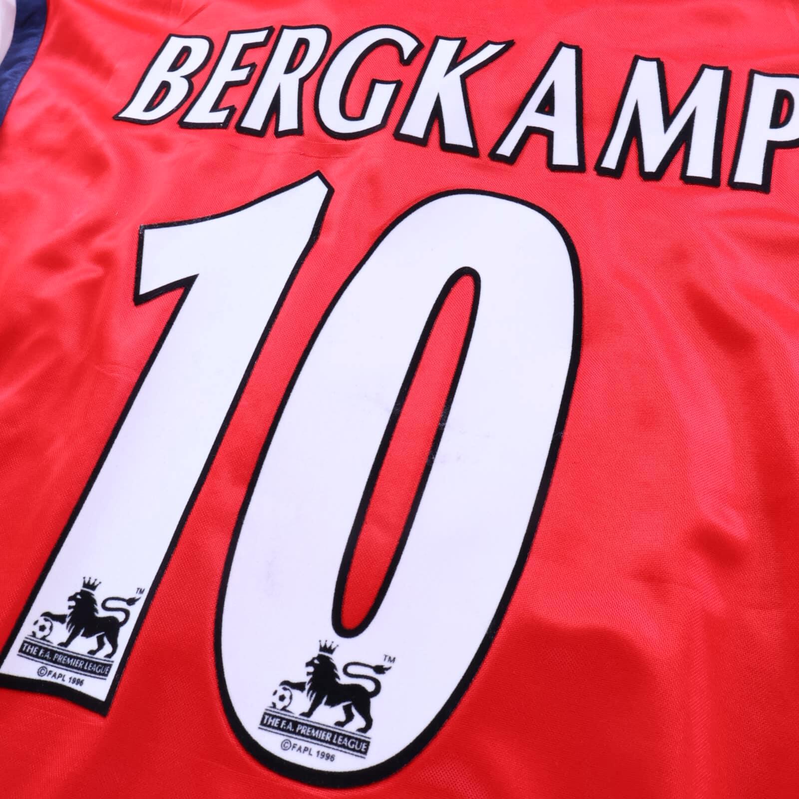 Arsenal Bergkamp #10 1998/99 Home Shirt - L