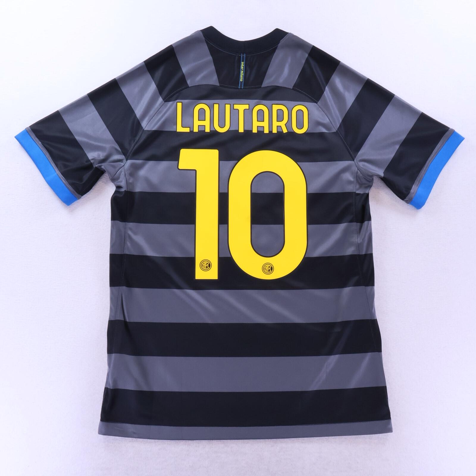 Inter Milan Lautaro #10 2020/21 Third Shirt - M