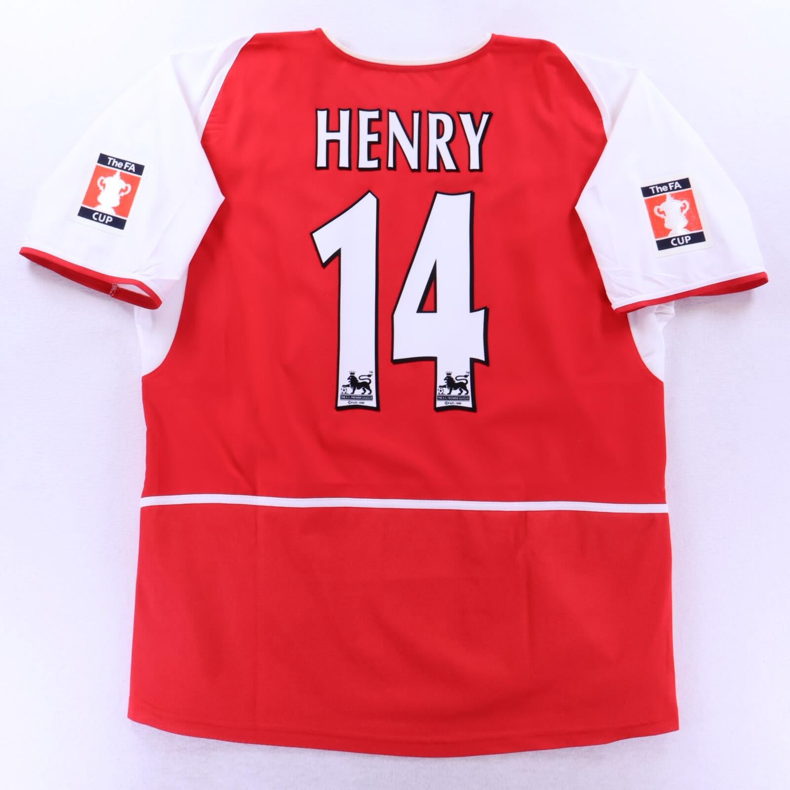 Arsenal Henry #14 2002/04 Home Shirt - XL