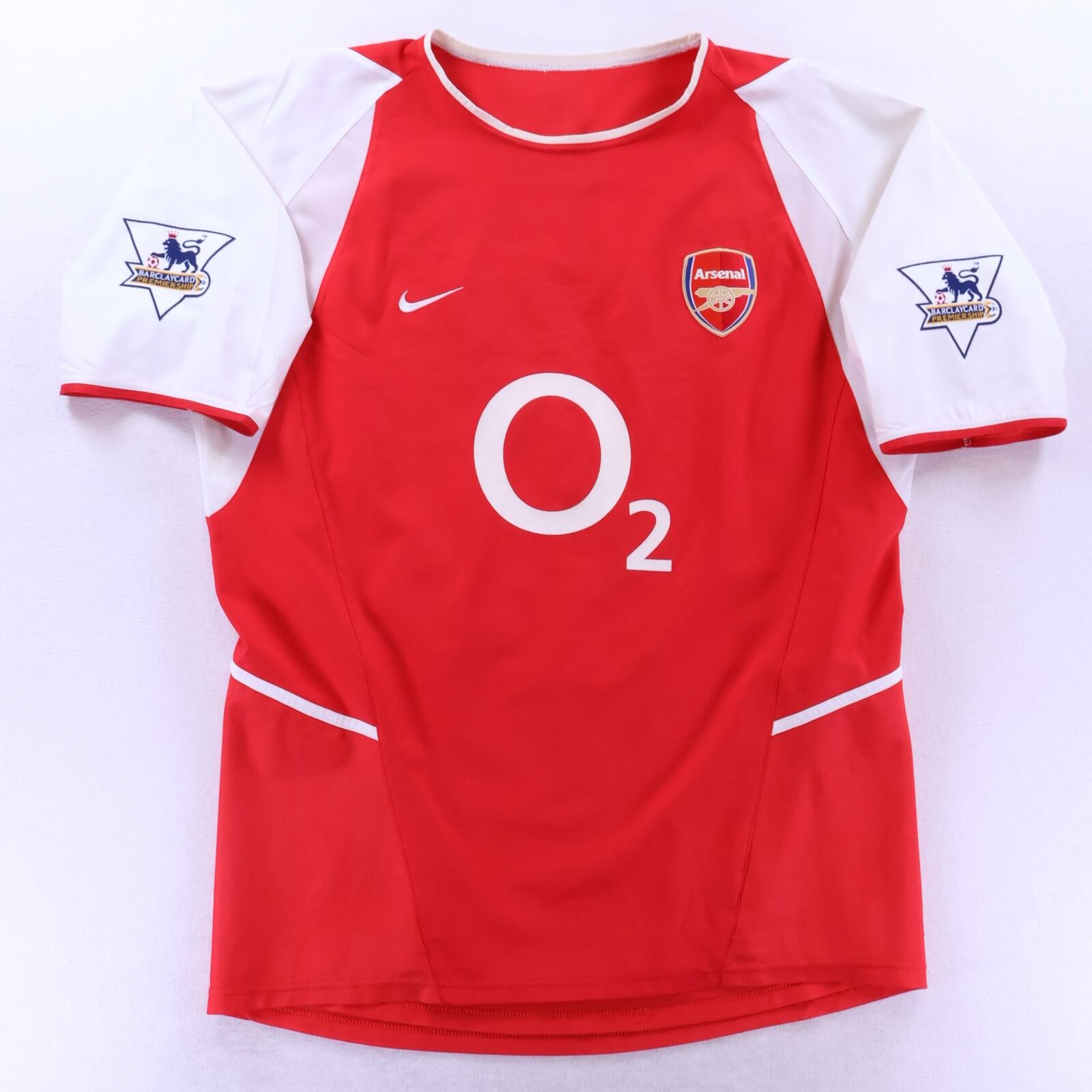 Arsenal bergkamp #10 2002/04 Home Shirt - 2XL