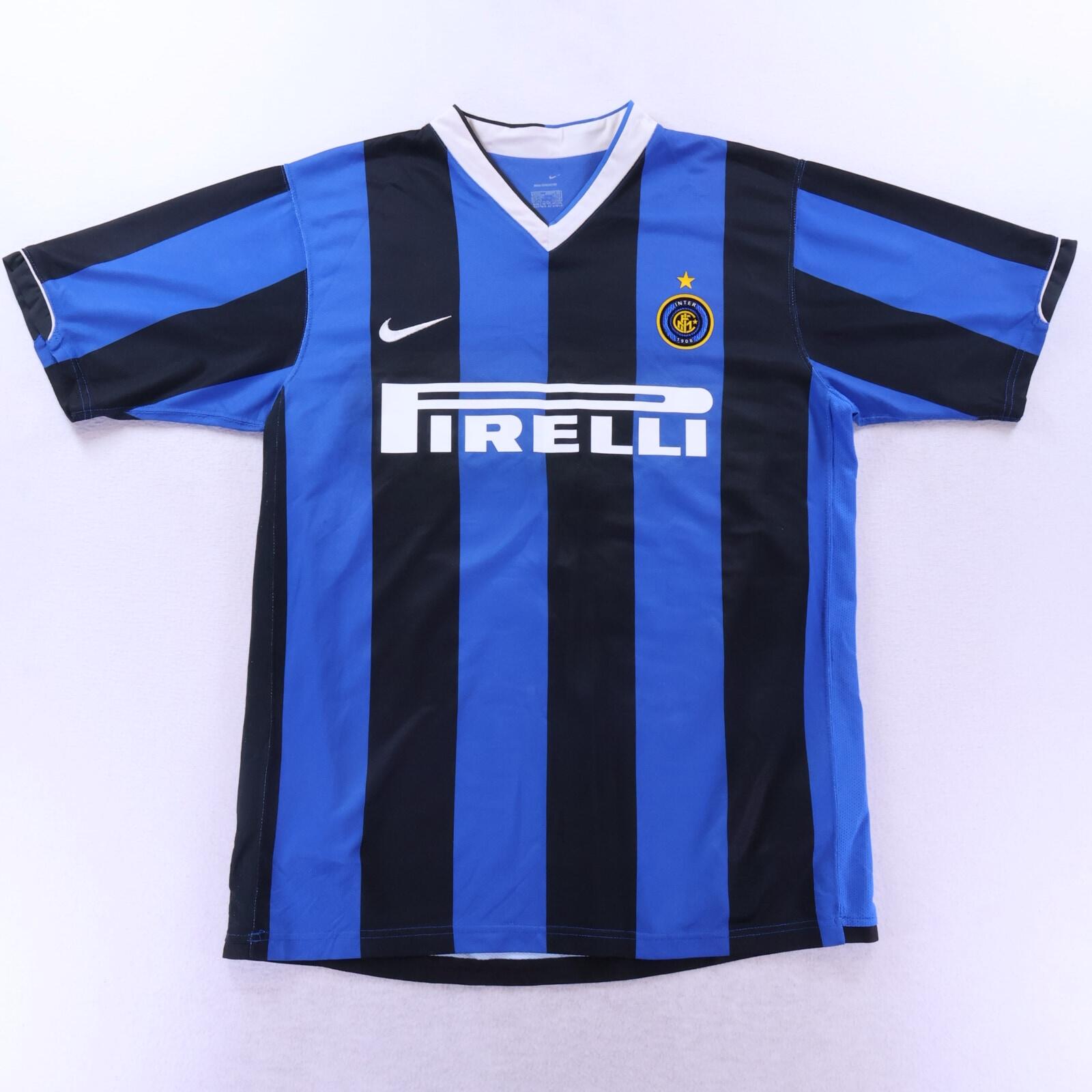 Inter Milan Adriano #10 2006/07 Home Shirt - L
