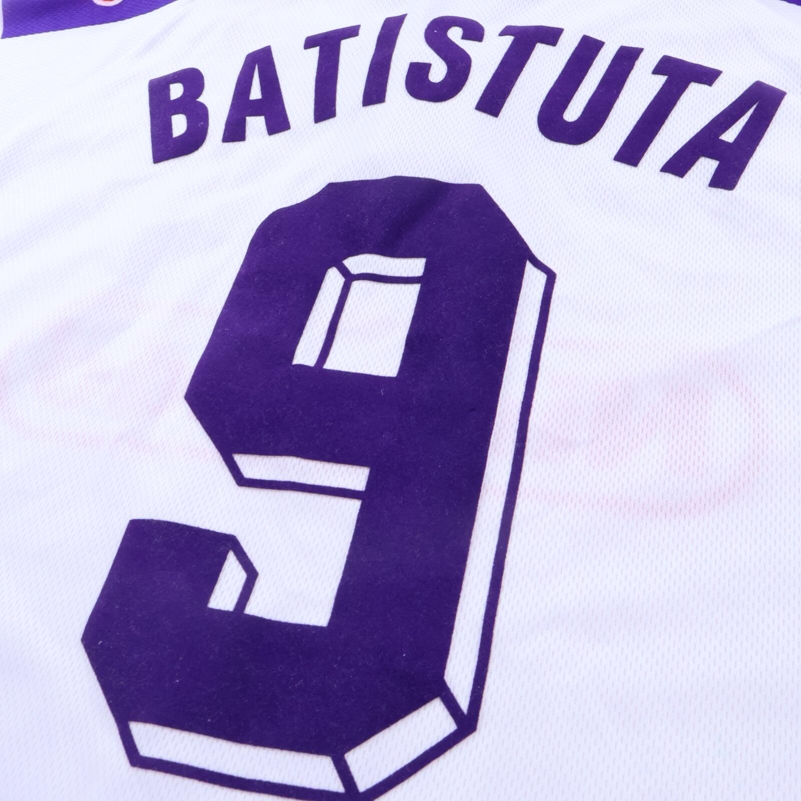 *MINT* Fiorentina Batistuta #9 1998/99 Away Shirt - XL