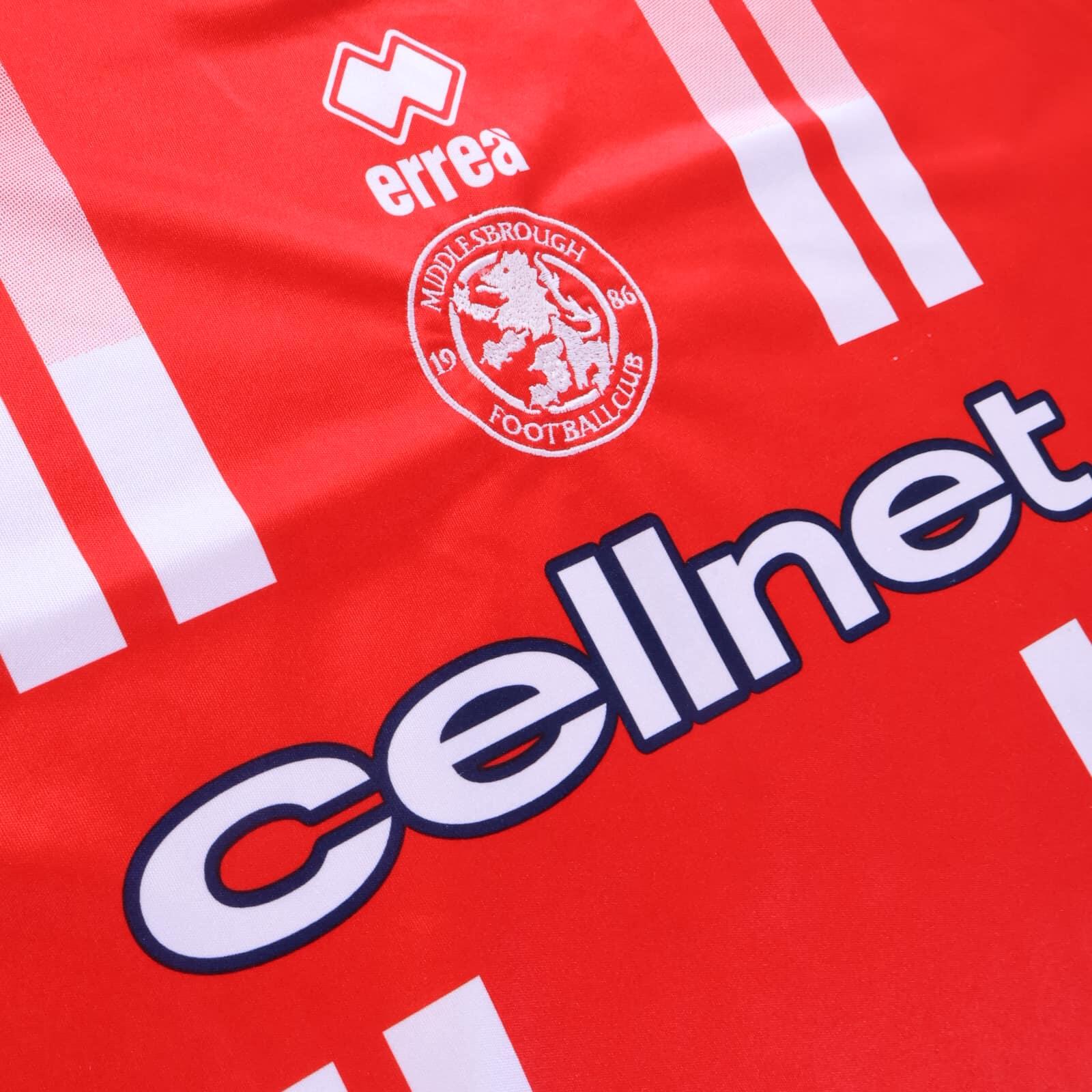 Middlesbrough Gascoigne #8 1998/99 Home Shirt - L