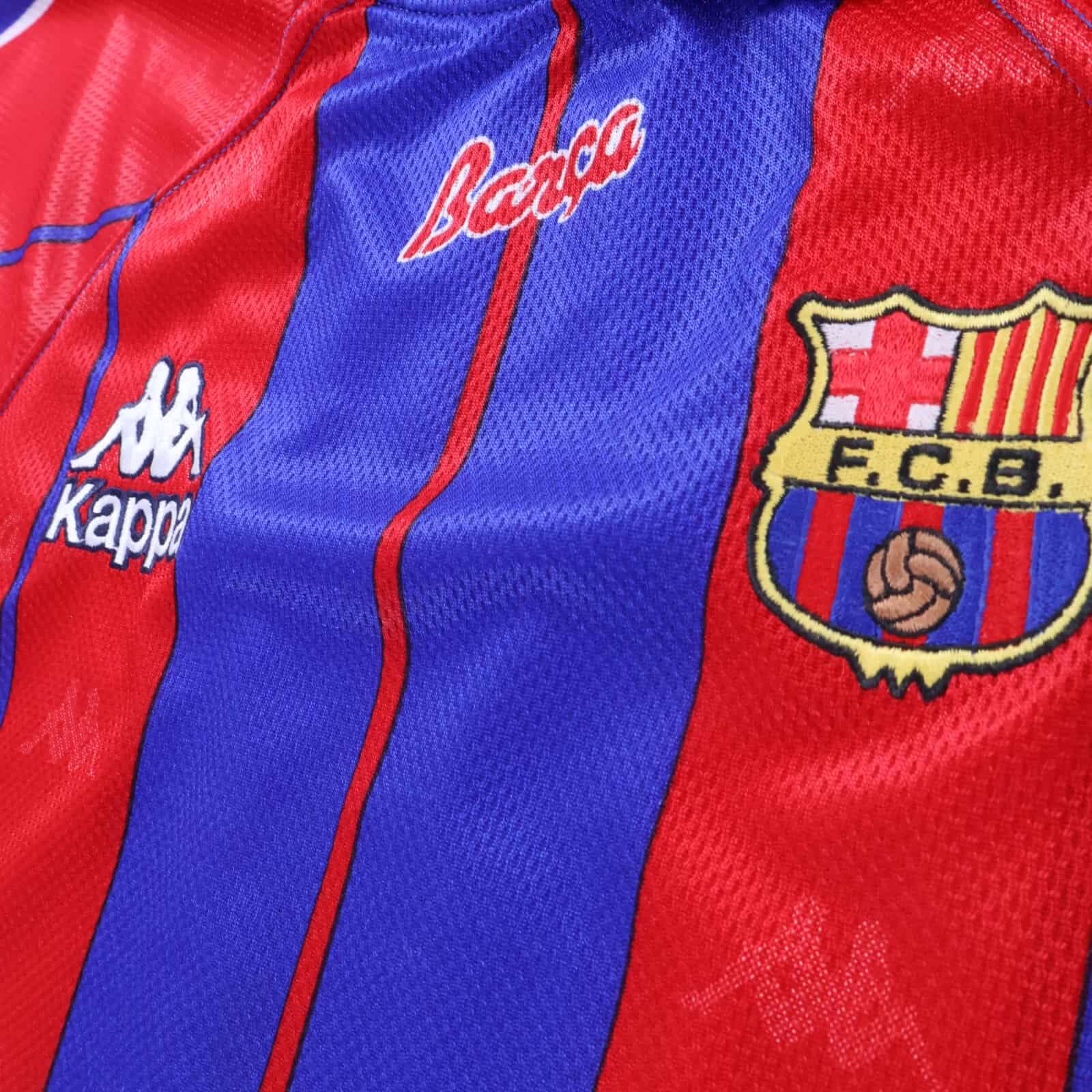 Barcelona Guardiola #4 1997/98 Home Shirt - XL