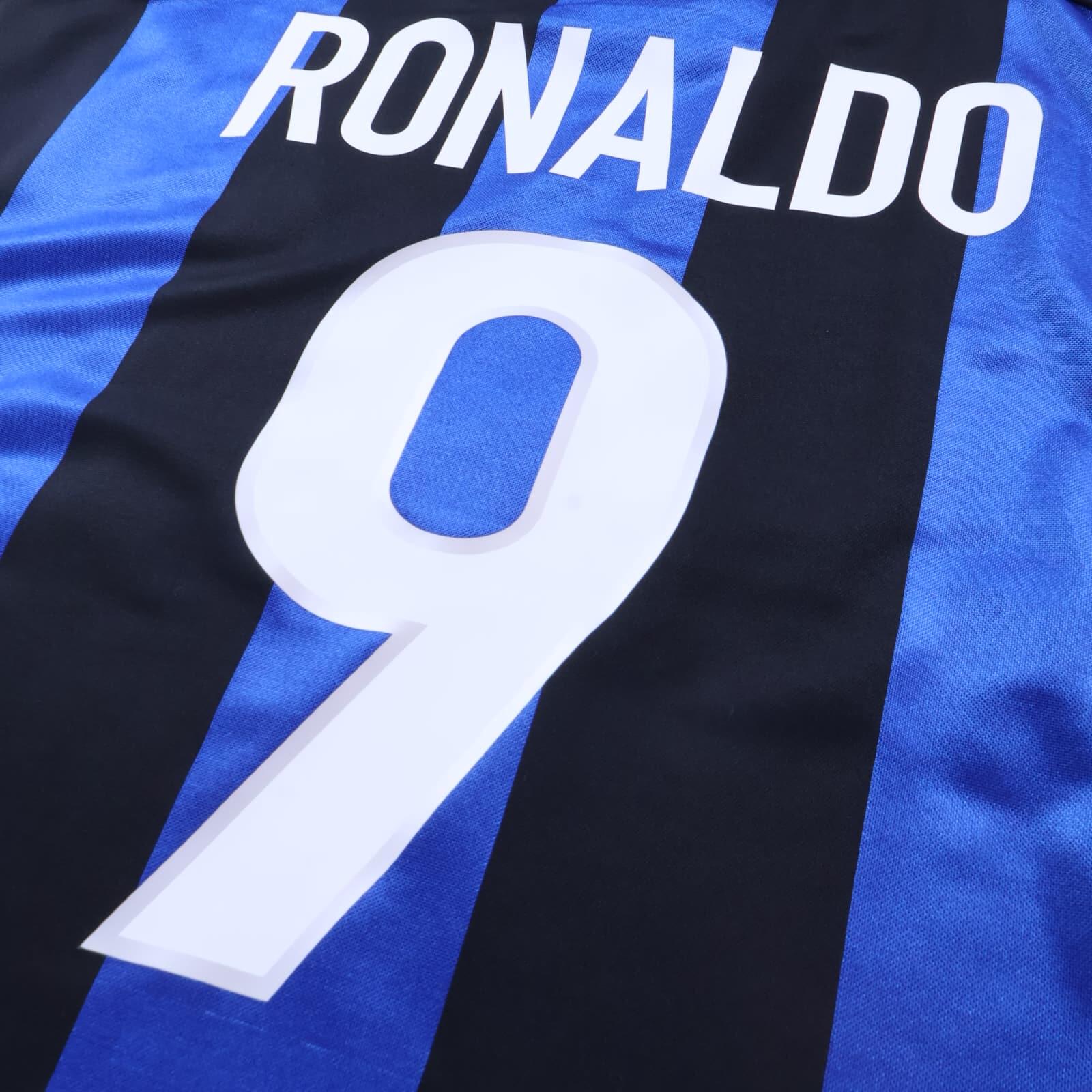 Inter Milan Ronaldo #9 1999/00 Home Shirt - XL