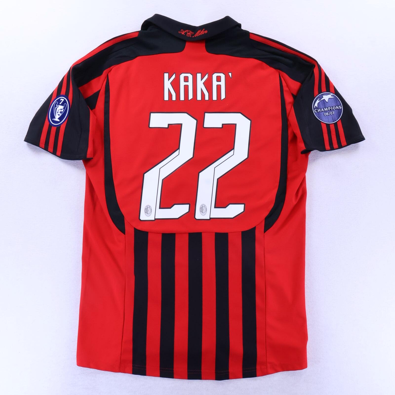 Ac Milan Kaka #22 2007/08 Home Shirt - M