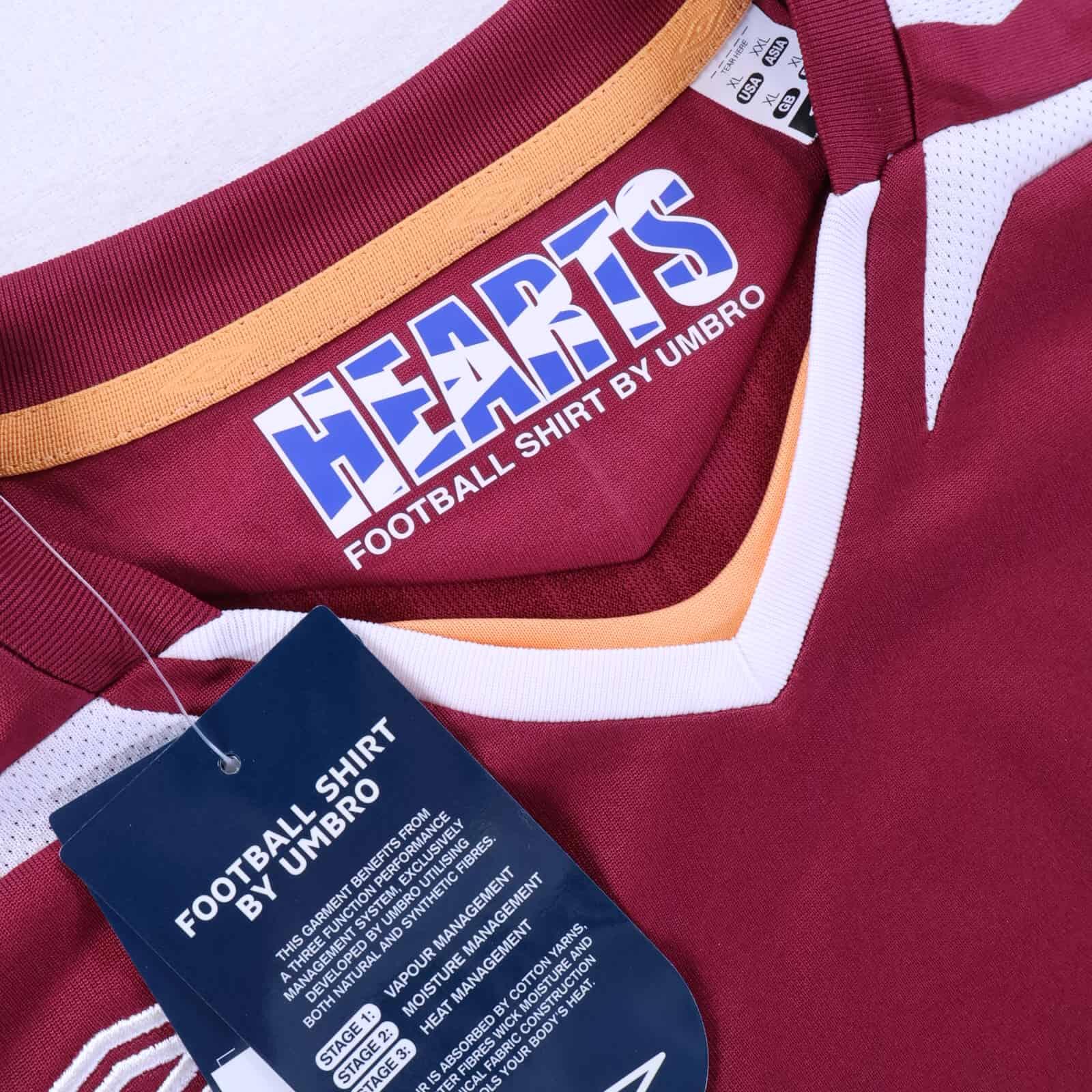 *NWT* Heart Of Midlothian 2007/08 Home Shirt - XL