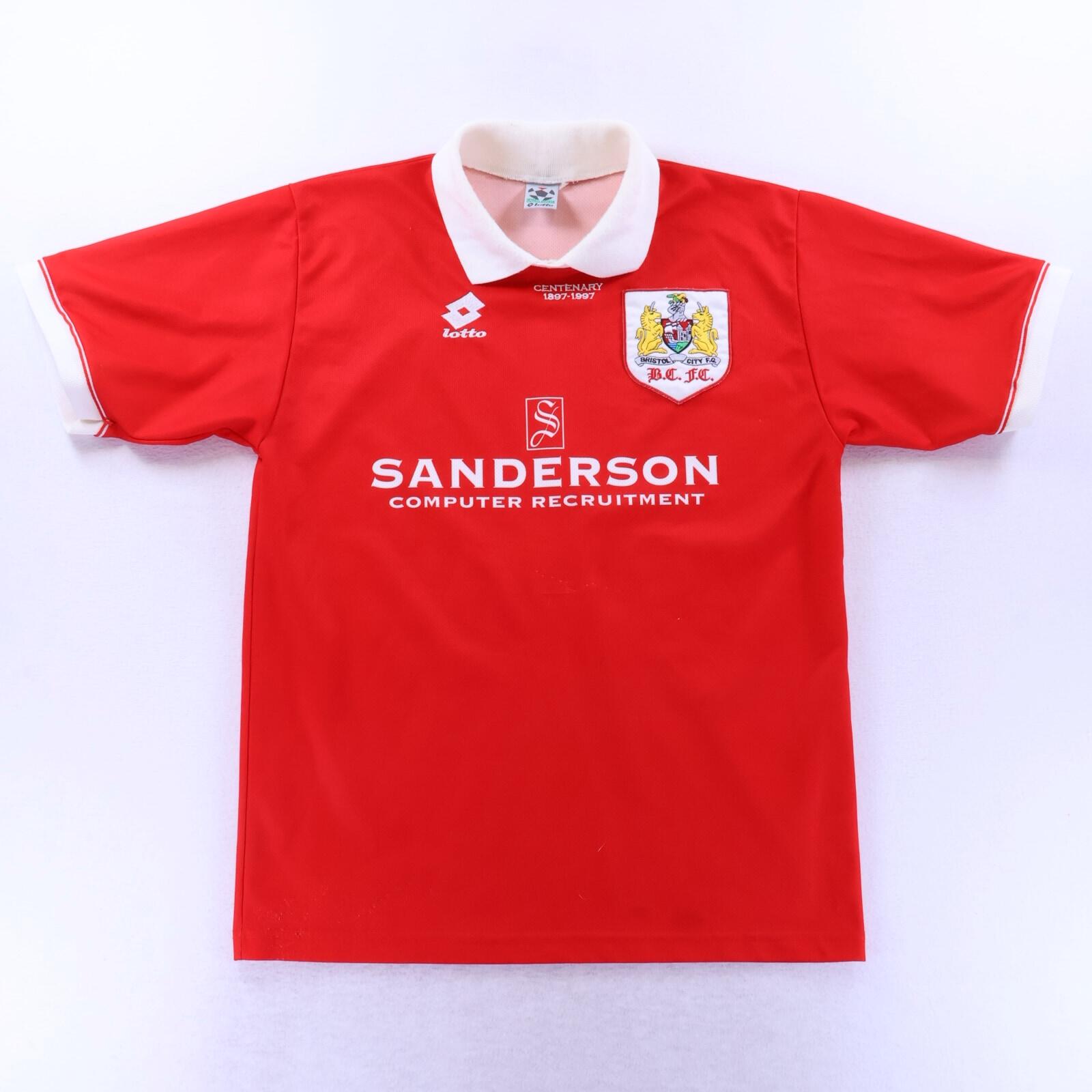 Bristol City F.C 1996/97 Centenary Home Shirt - L