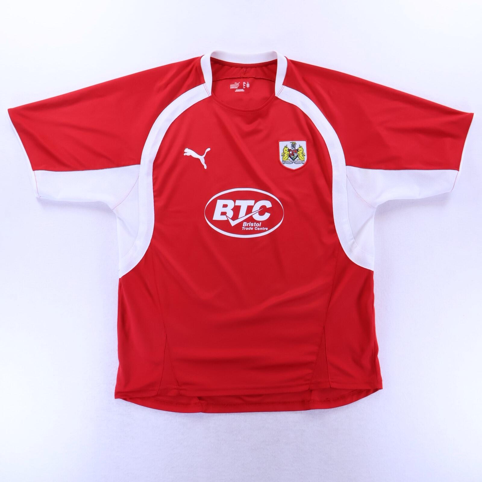Bristol City F.C 2007/08 Home Shirt - L