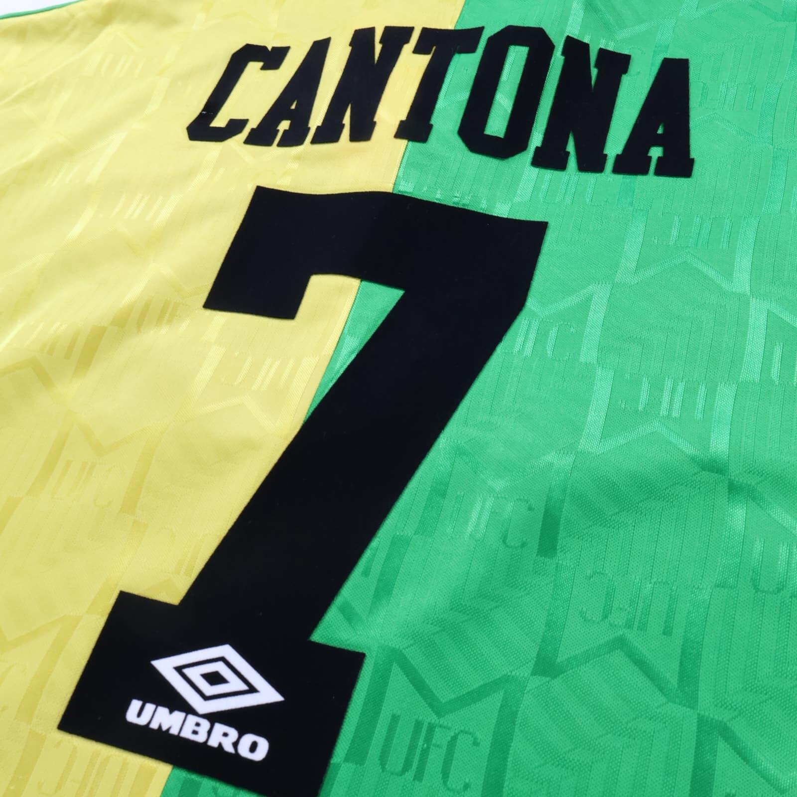 Manchester United Cantona #7 1992/94 Third Shirt - L