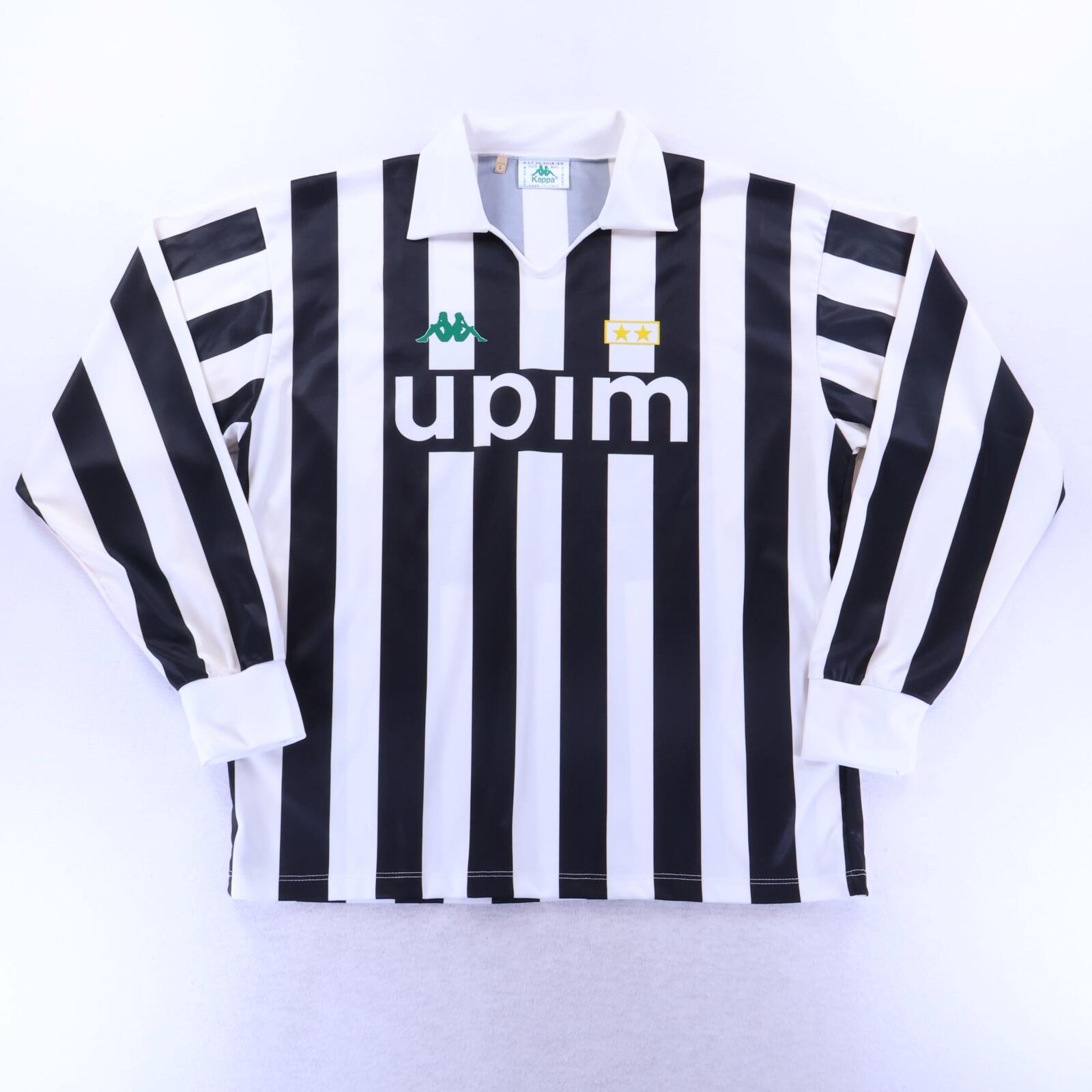 Juventus 1990/92 Home Shirt - Long Sleeve - L