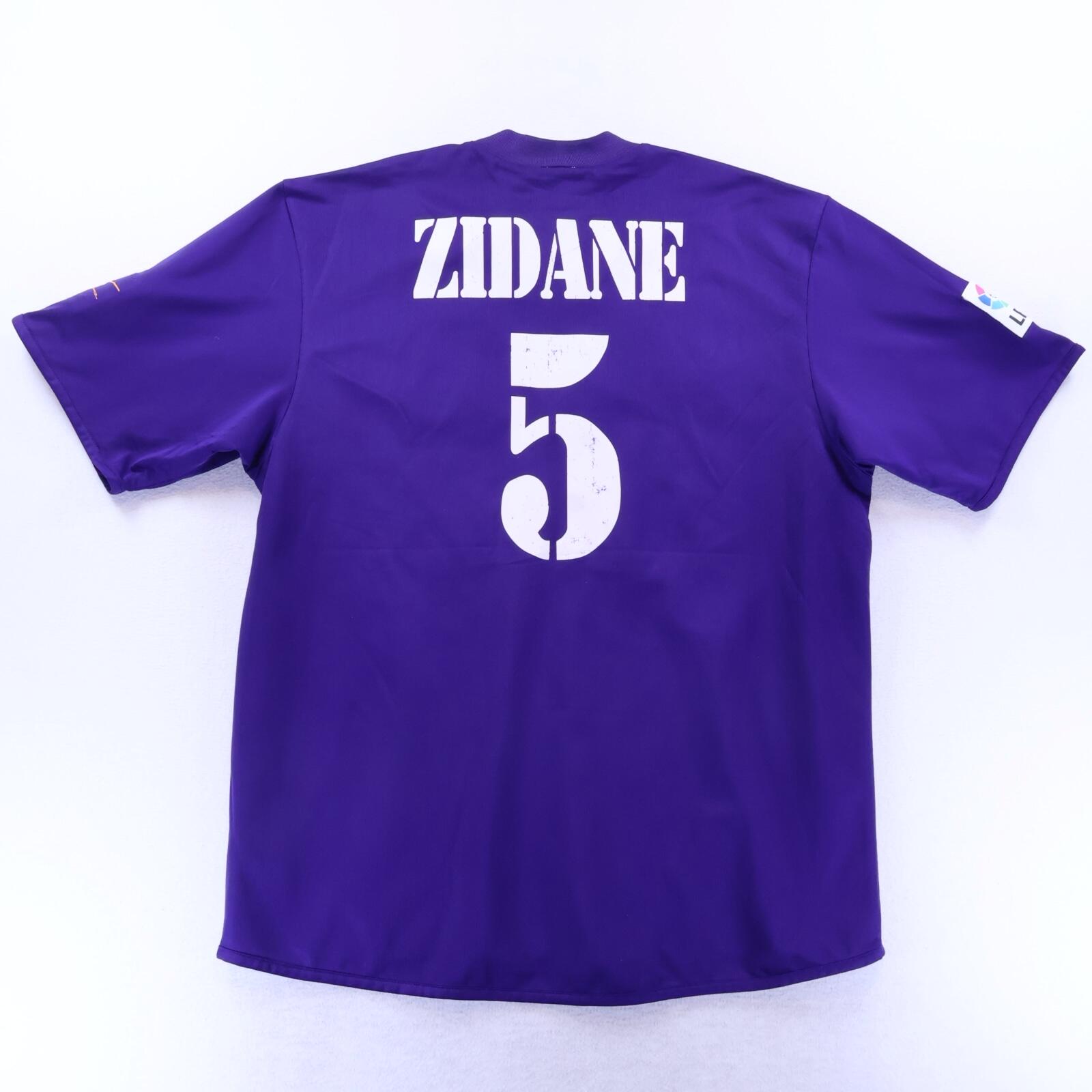 Real Madrid Zidane / Makelele #5 2002/03 Centenary Third Shirt - Reversible - XL
