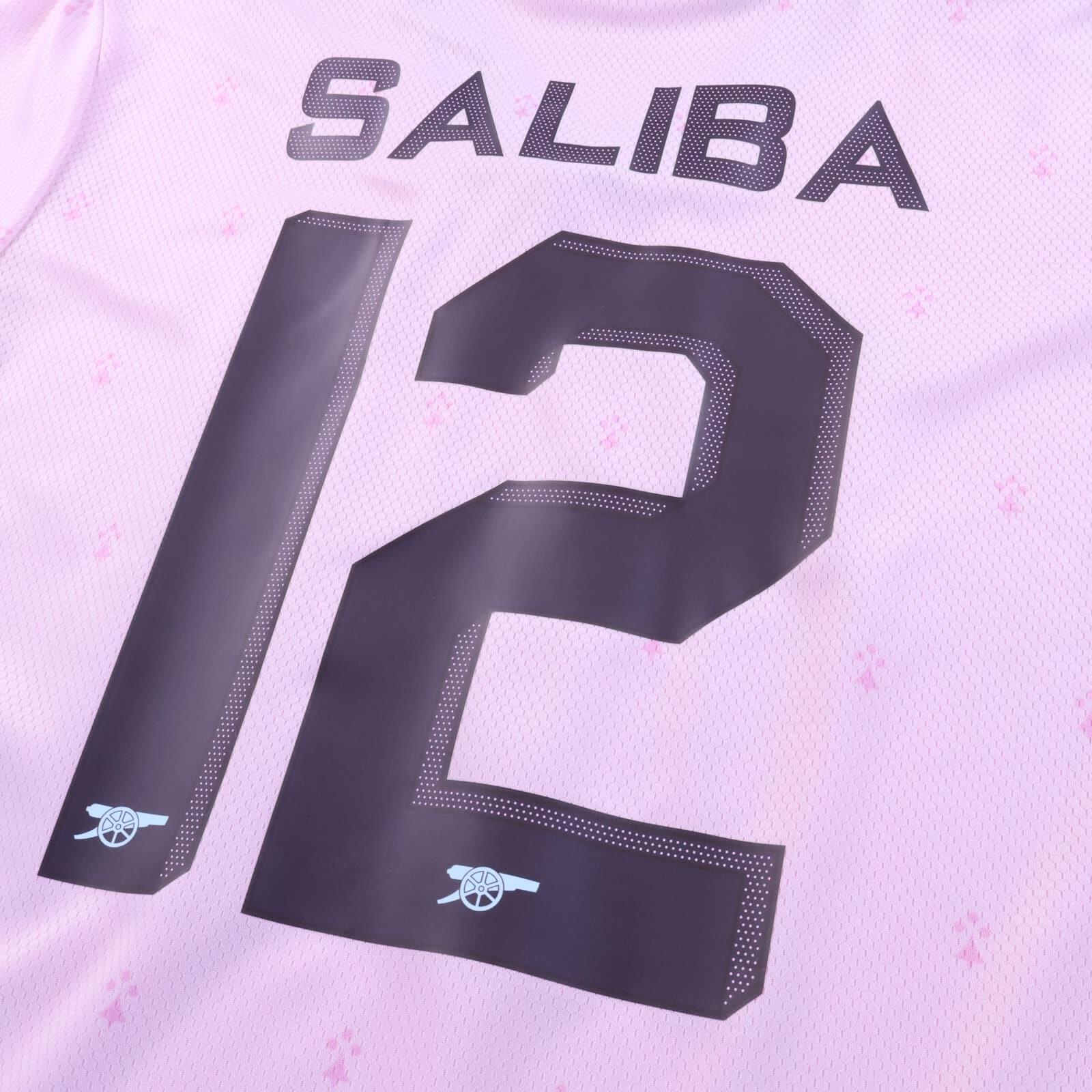Arsenal Saliba #12 2022/23 Third Shirt - L