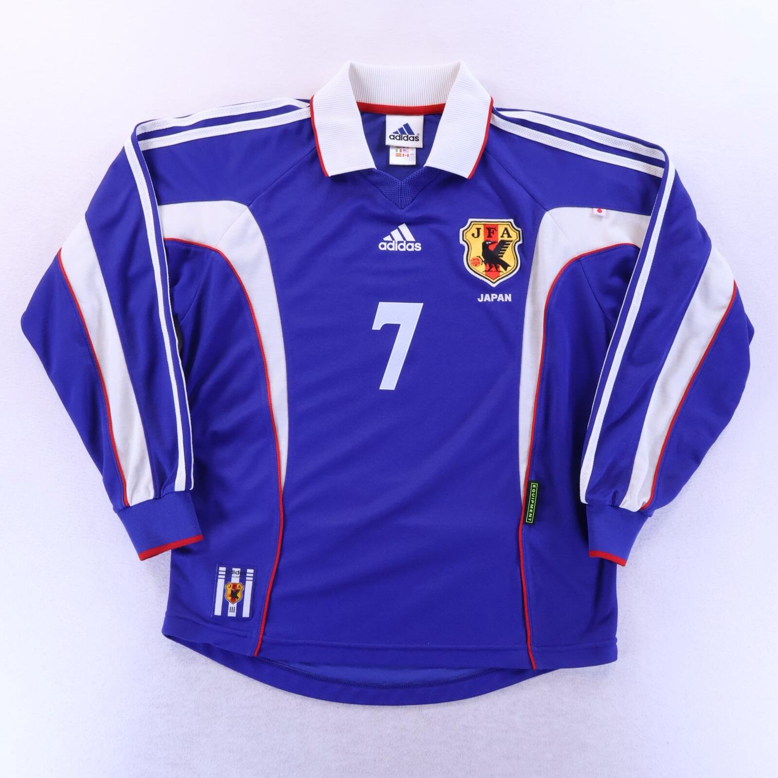 Japan Nakata #7 1999/01 Home Shirt - M