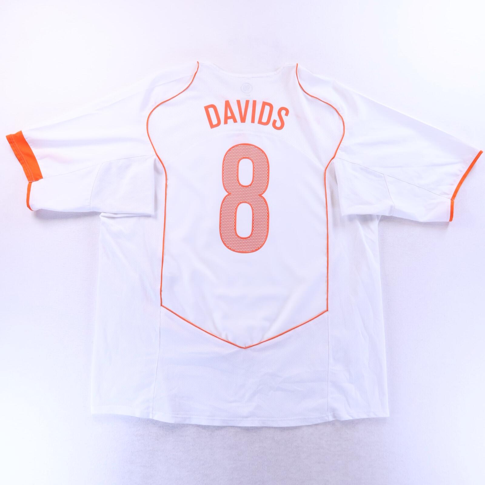 *MINT* Netherlands Davids #8 2004/06 Away Shirt - 2XL