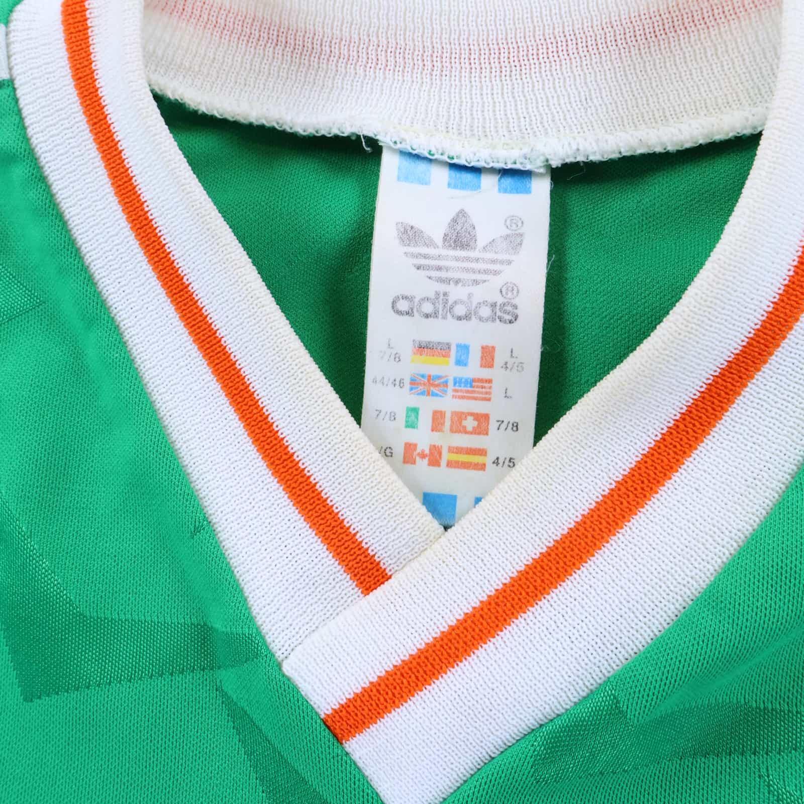 Republic Of Ireland 1990/92 Home Shirt - L