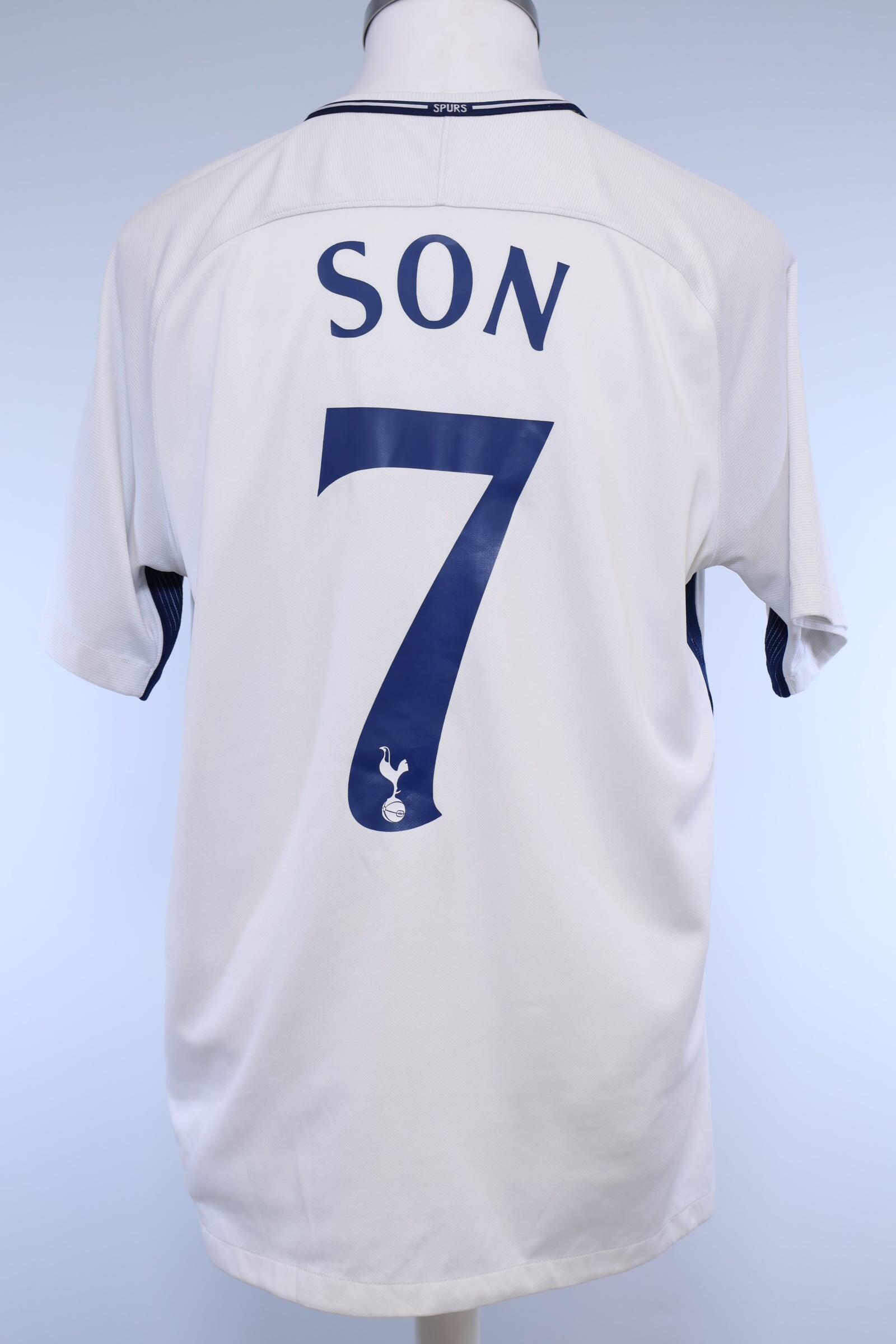 Tottenham Hotspur 2017/18 Son #7 Home Shirt - LAuthentic Original Football Shirt