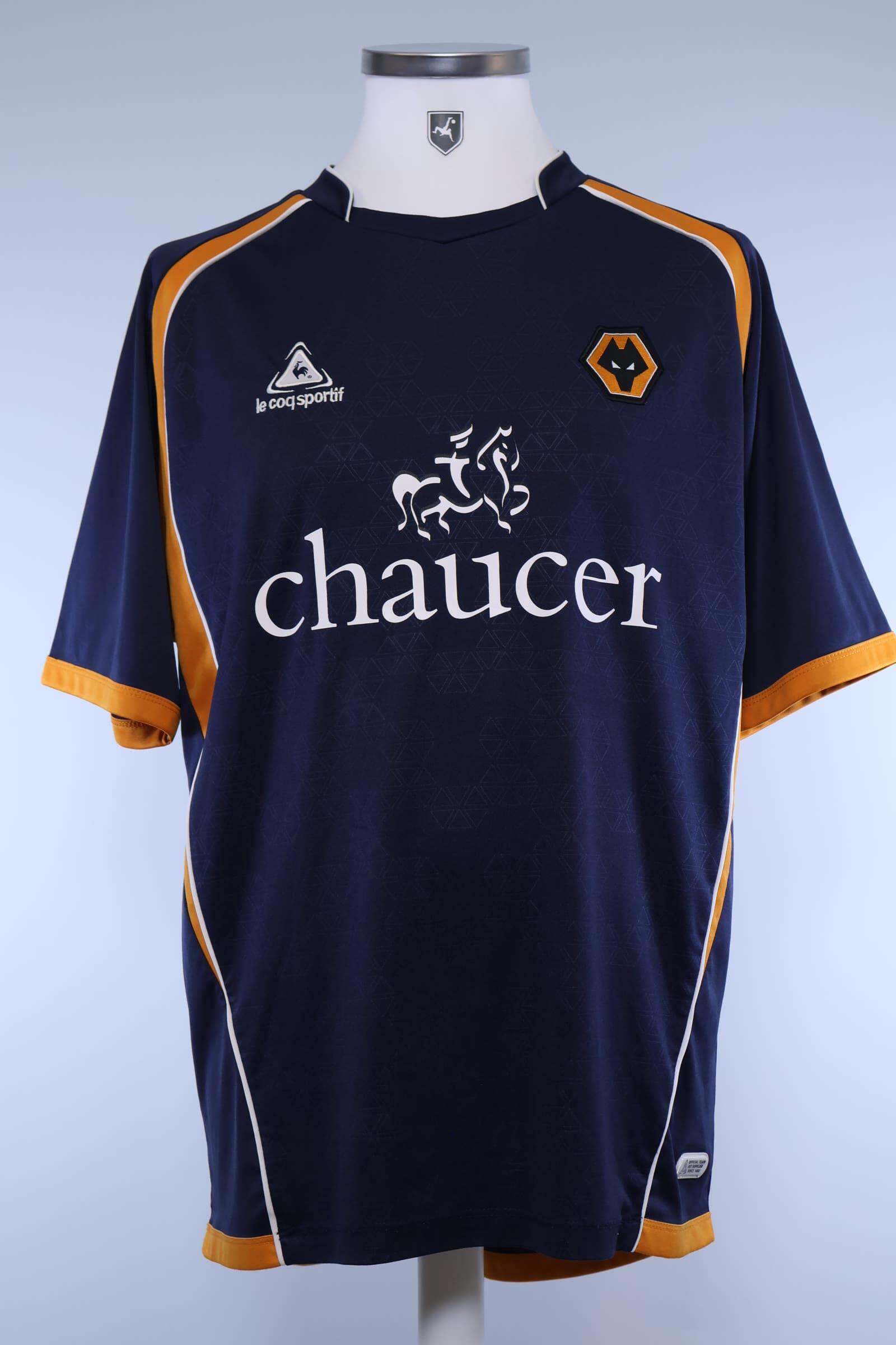 Wolverhampton Wanderes F.C 2007/08 Away Shirt - XLAuthentic Original Football Shirt