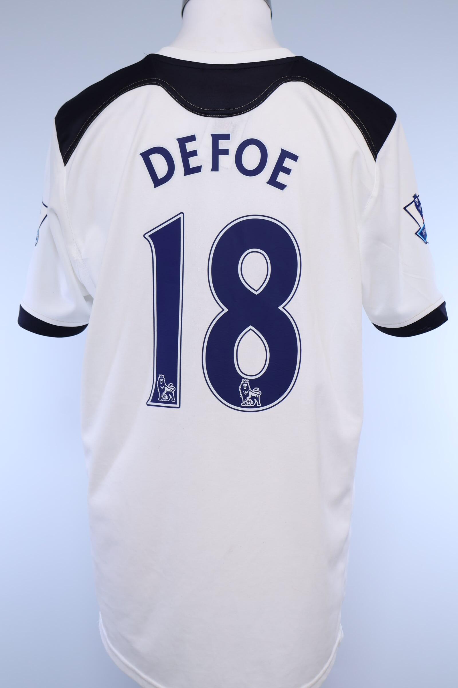 Tottenham Hotspur 2010/11 Defoe #18 Home Shirt - MAuthentic Original Football Shirt