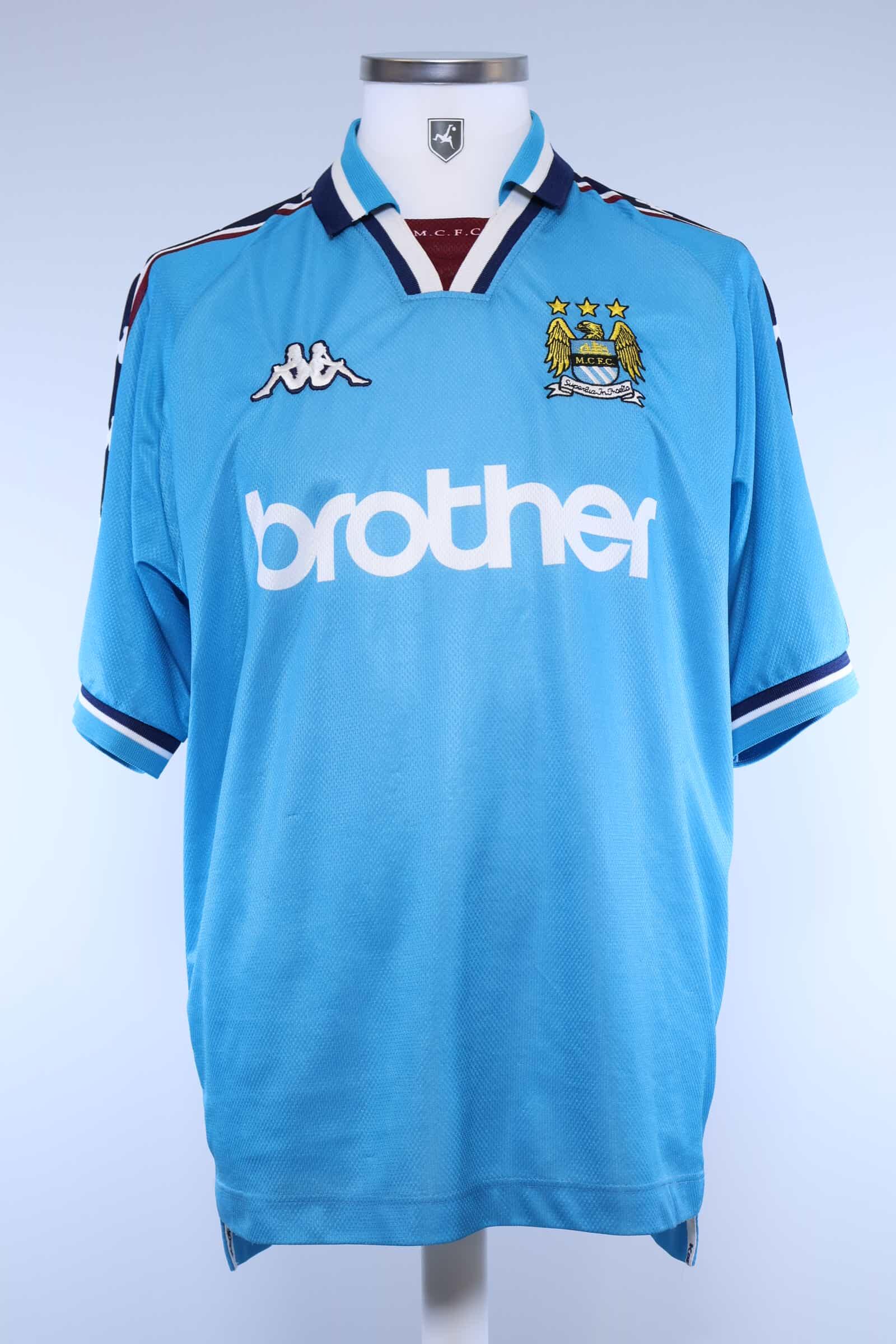 Manchester City 1997/99 Home Shirt - LAuthentic Original Football Shirt